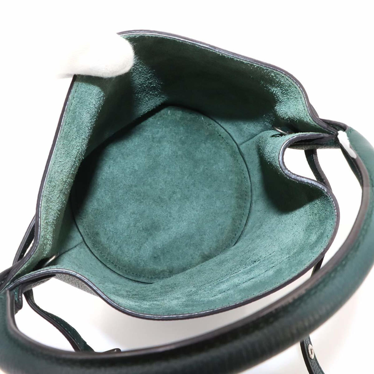 Celine Green Leather Handbag (Pre-Owned)