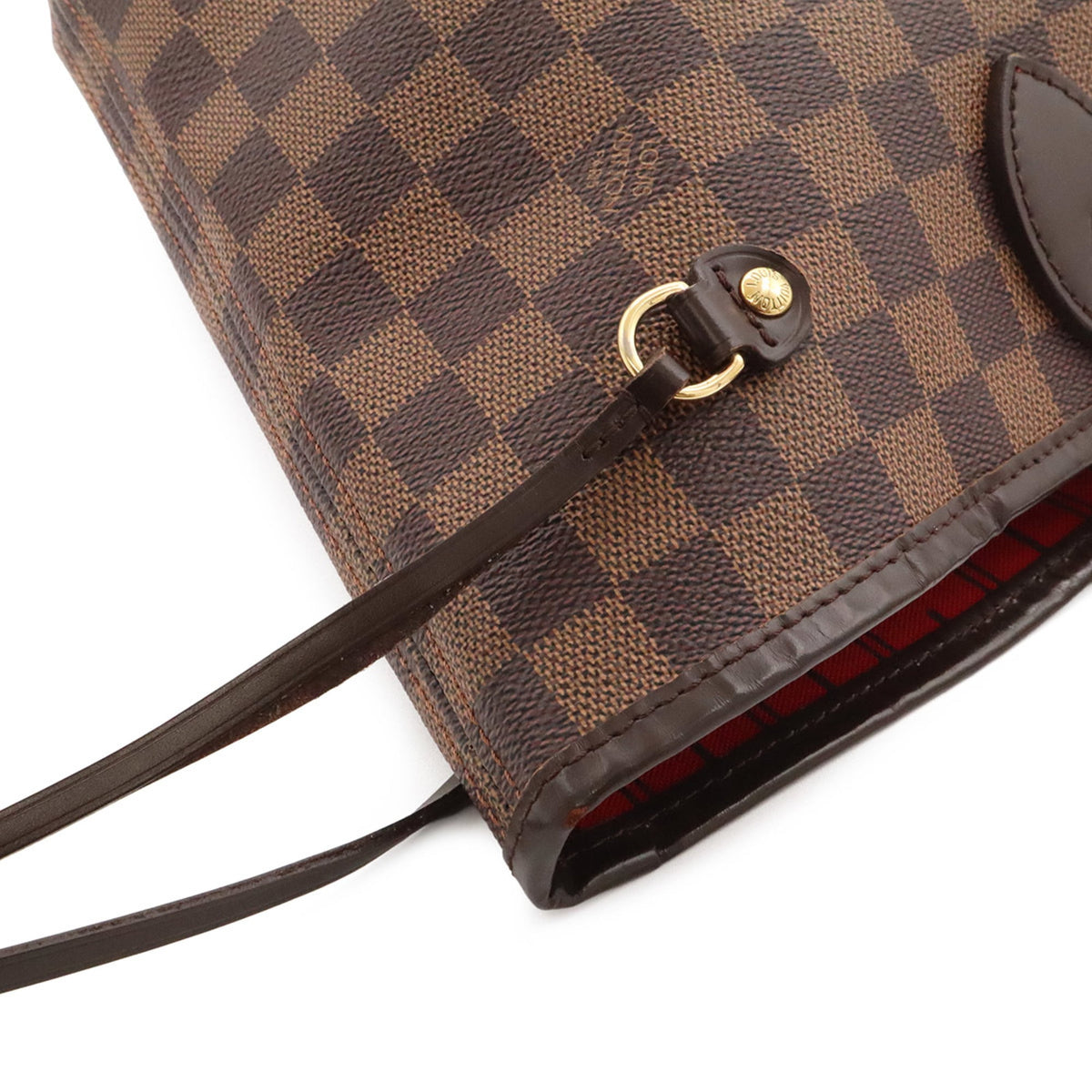 Louis Vuitton Brown Pvc Coated Canvas Damier Canvas Shoulder Bag Tote Bag (Pre-Owned)
