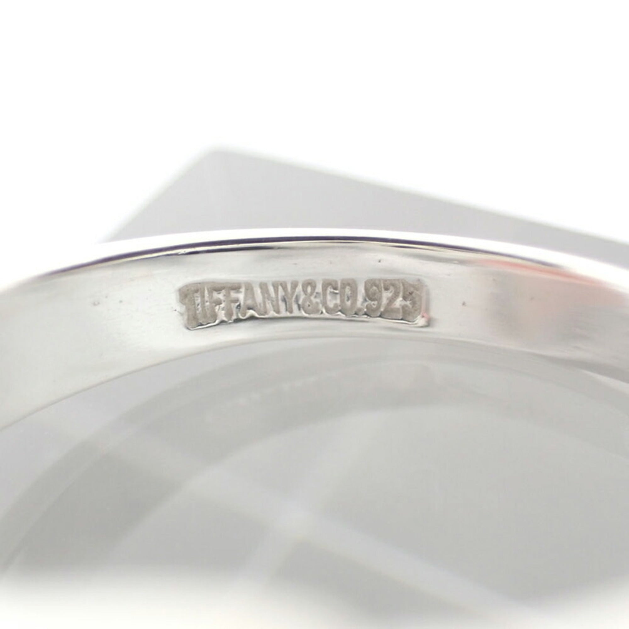 Tiffany Sterling Silver 925 Band Ring (Pre-Owned)
