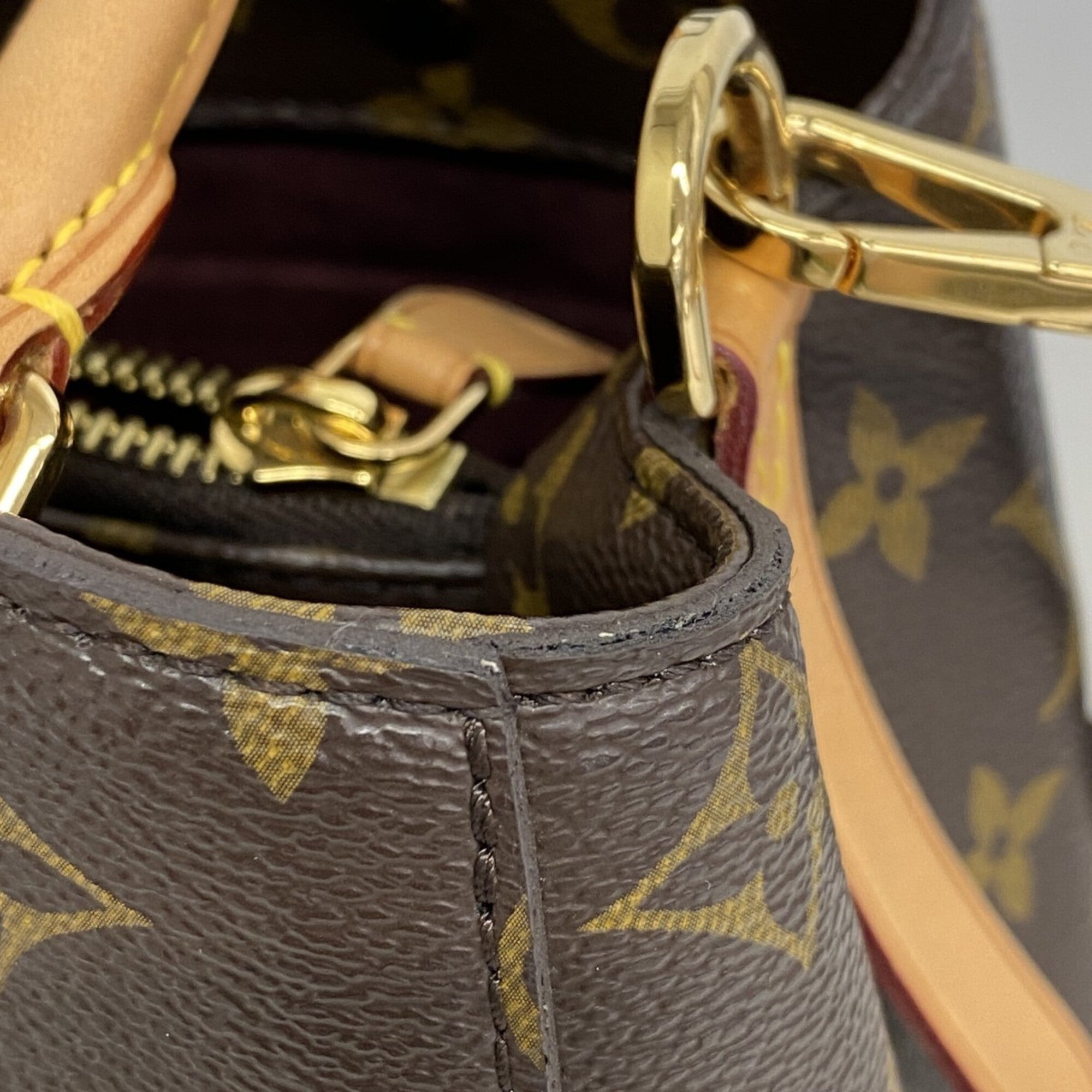 Louis Vuitton Brown Handbag (Pre-Owned)