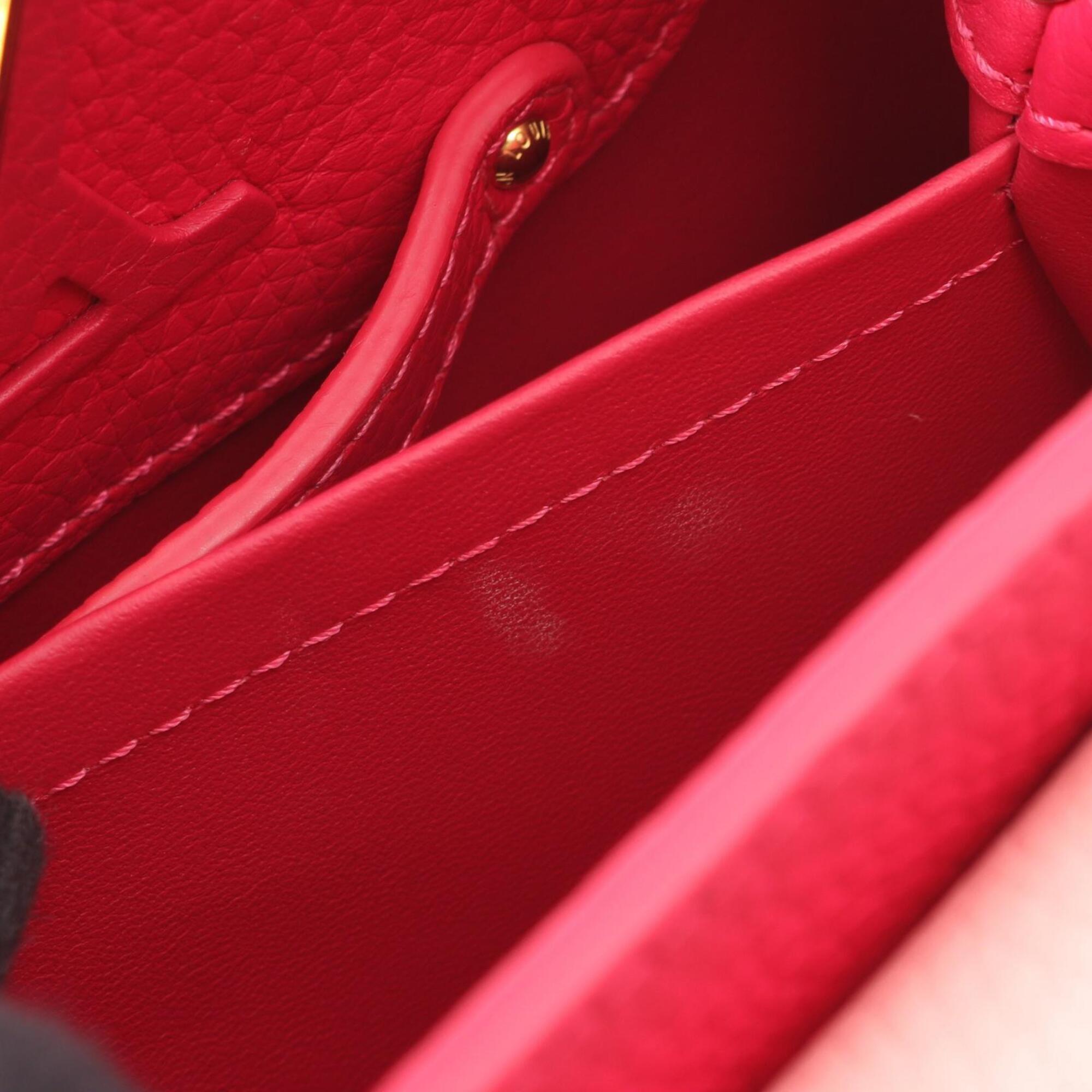 Louis Vuitton Pink Leather Handbag (Pre-Owned)