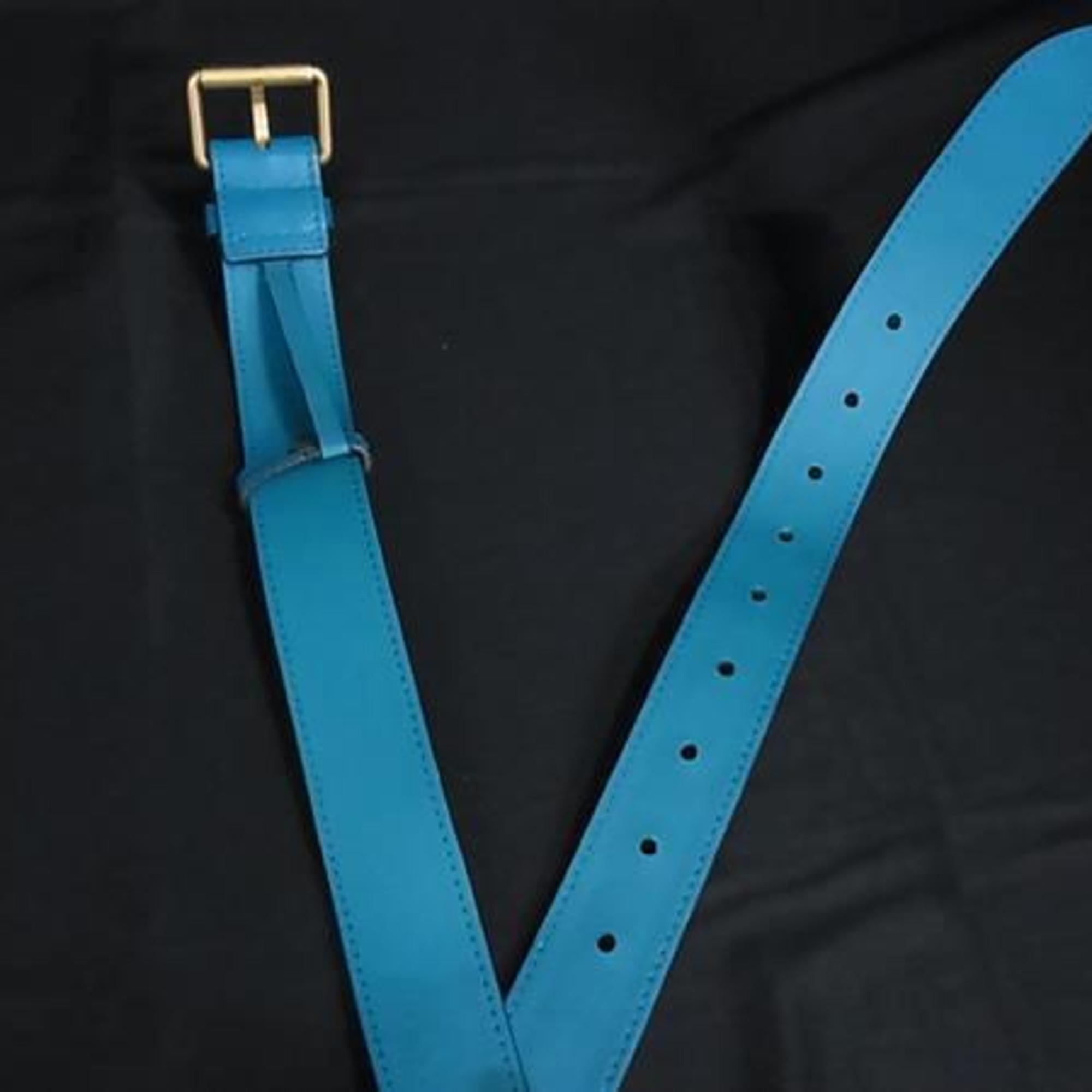 Gucci Gg Marmont Blue Velvet Fanny Pack (Pre-Owned)