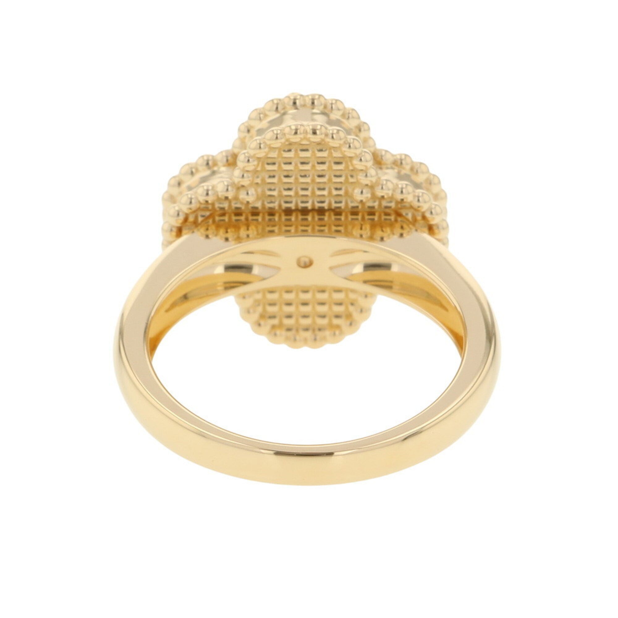 Carnelian Yellow Gold (18K) Band Ring (Pre-Owned)