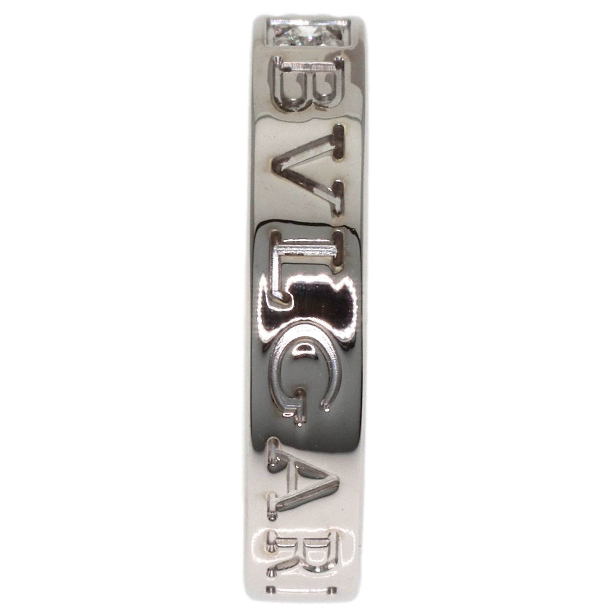 Bvlgari White Gold White Gold (18K) Band Ring (Pre-Owned)