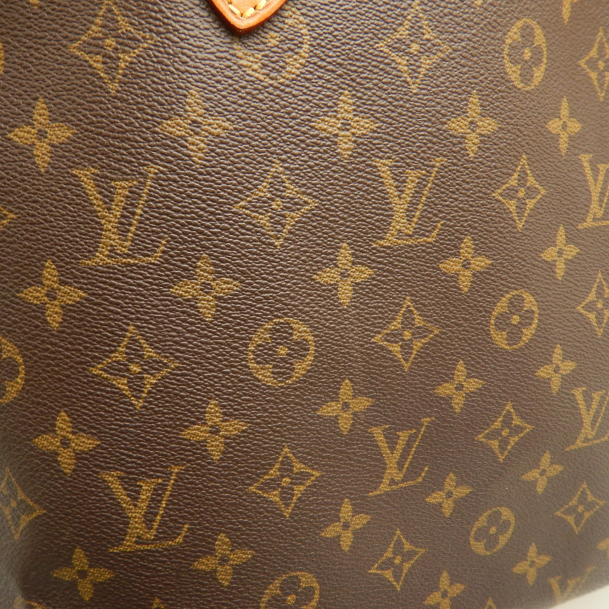 Louis Vuitton Brown Monogram Canvas Tote Bag (Pre-Owned)