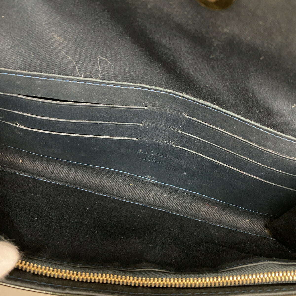 Louis Vuitton Blue Nuit Handbag (Pre-Owned)