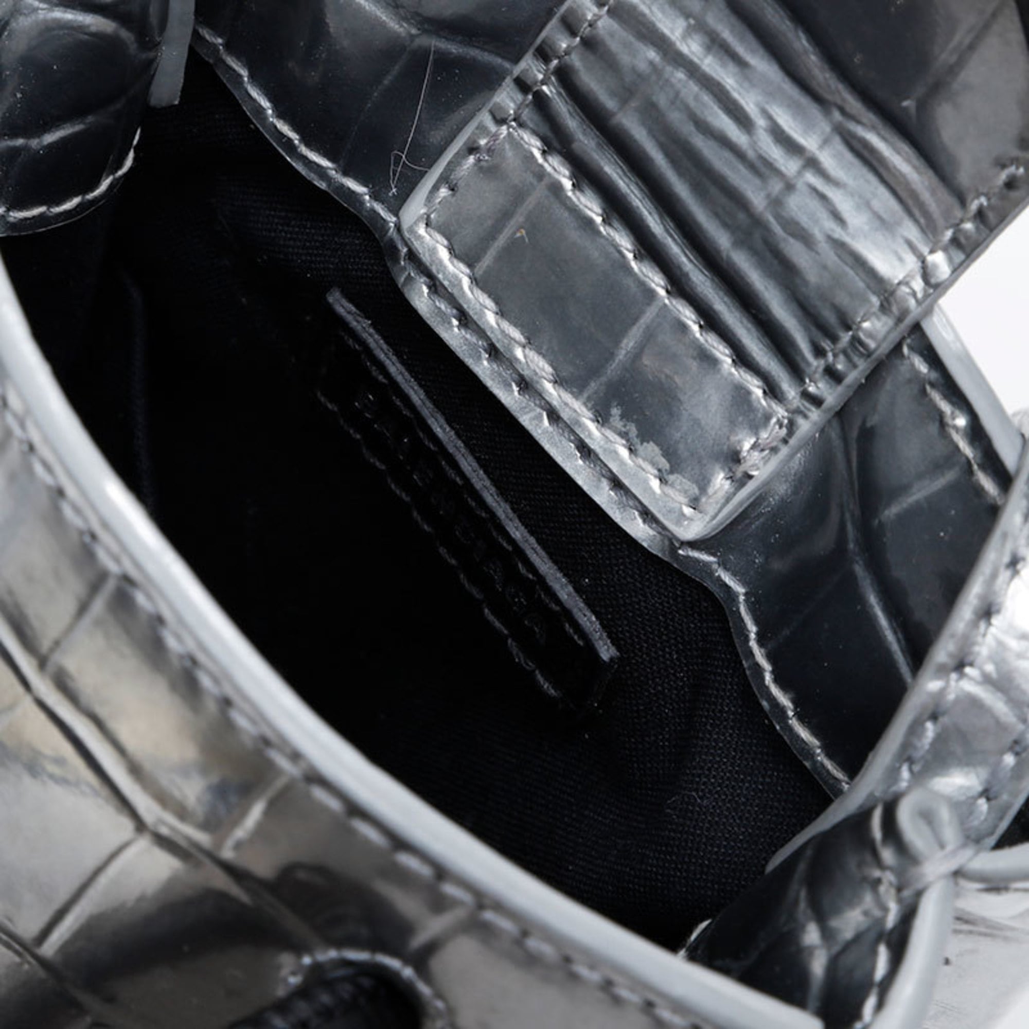 Balenciaga Silver Leather Shoulder Bag (Pre-Owned)