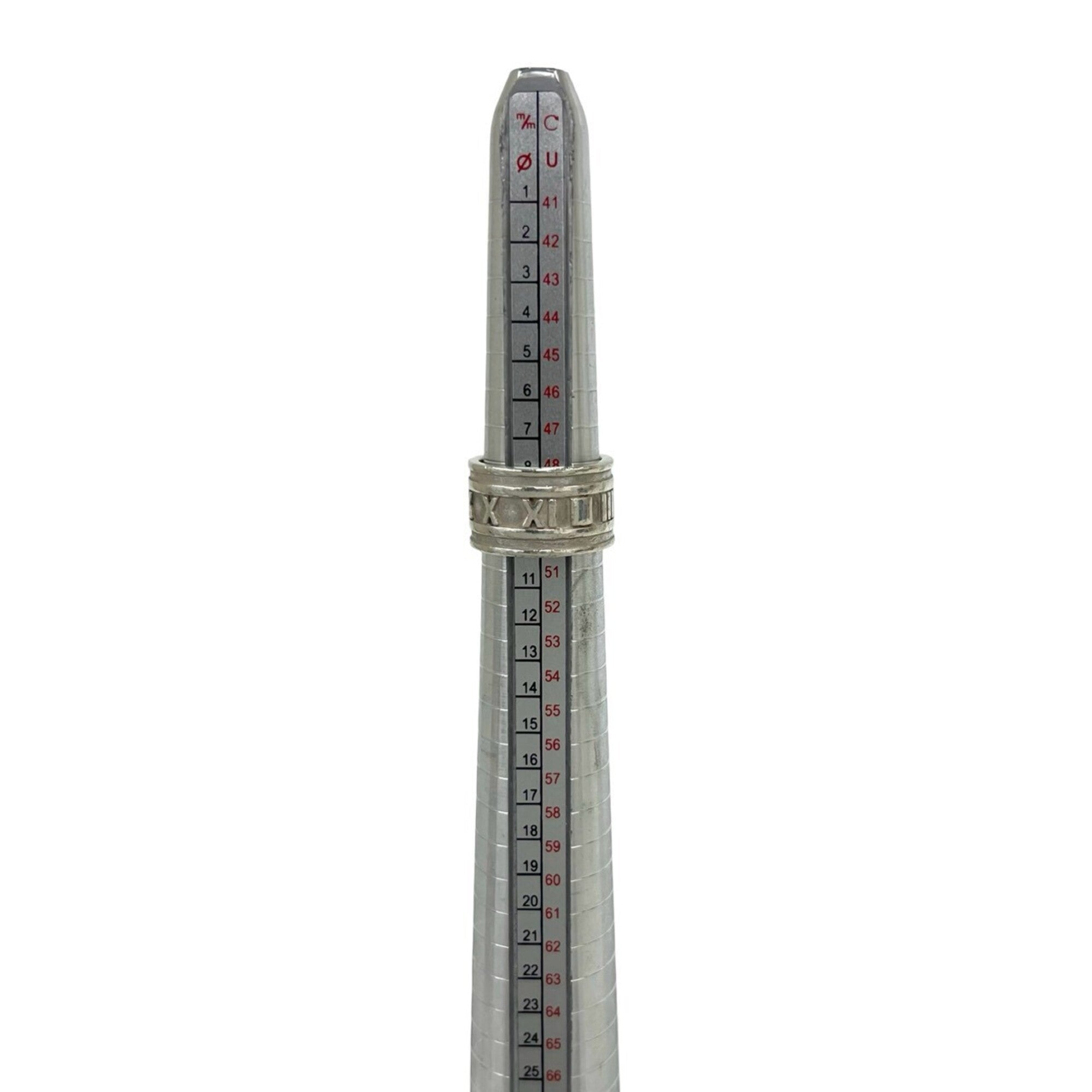 Tiffany Silver Silver 925 Band Ring (Pre-Owned)