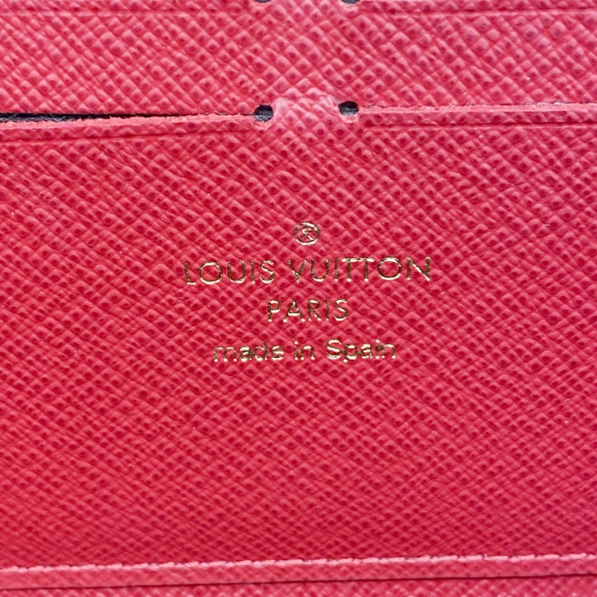 Louis Vuitton Cerise Ebene Long Wallet (Bi-Fold) (Pre-Owned)