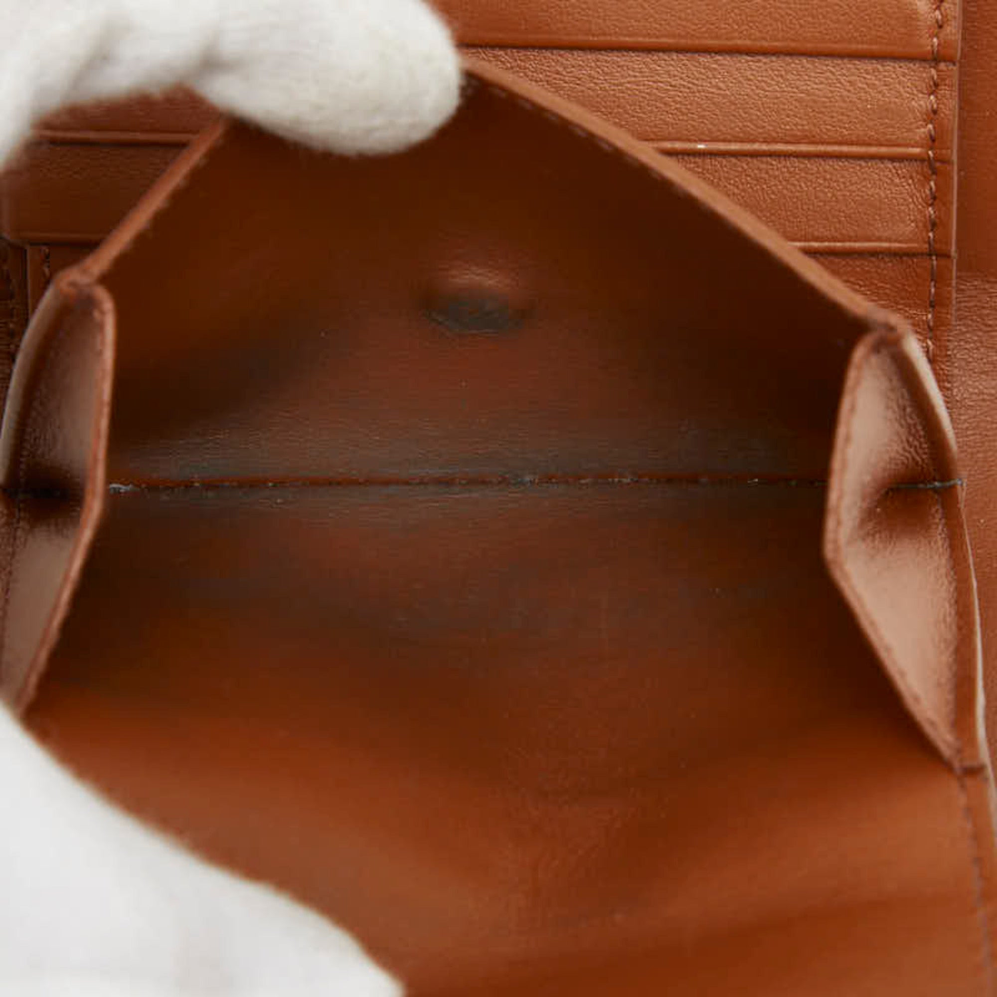 Celine Brown Pvc Wallet (Bi-Fold) (Pre-Owned)