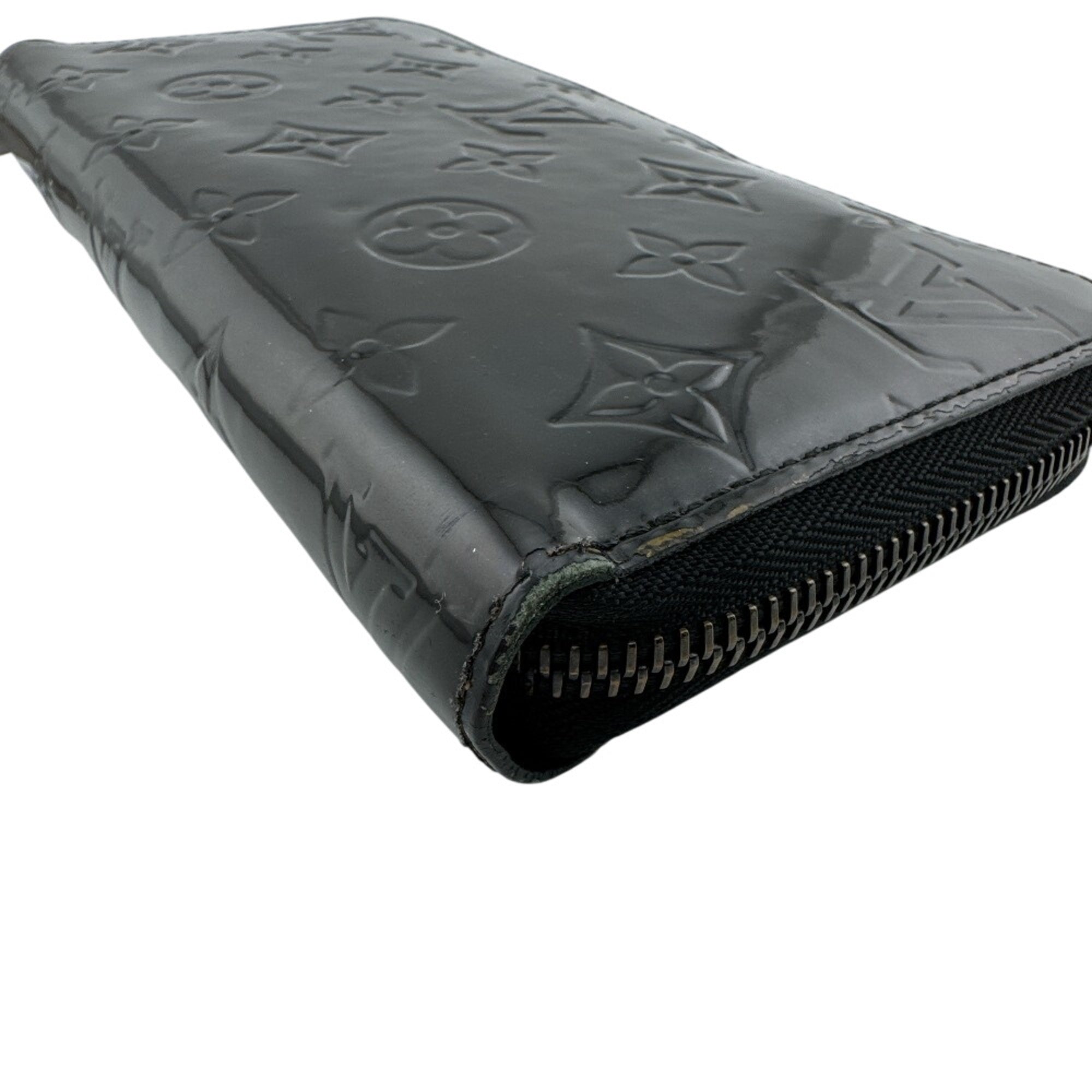 Louis Vuitton Black Vernis Long Wallet (Bi-Fold) (Pre-Owned)