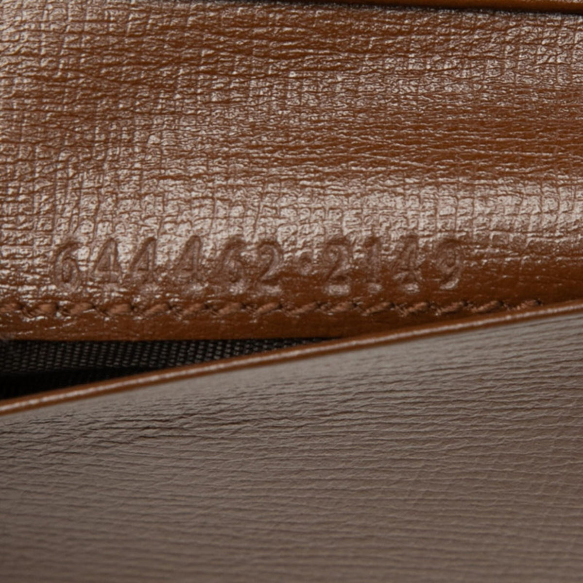 Gucci Gg Supreme Beige Brown Pvc Leather Wallet (Tri-Fold) (Pre-Owned)