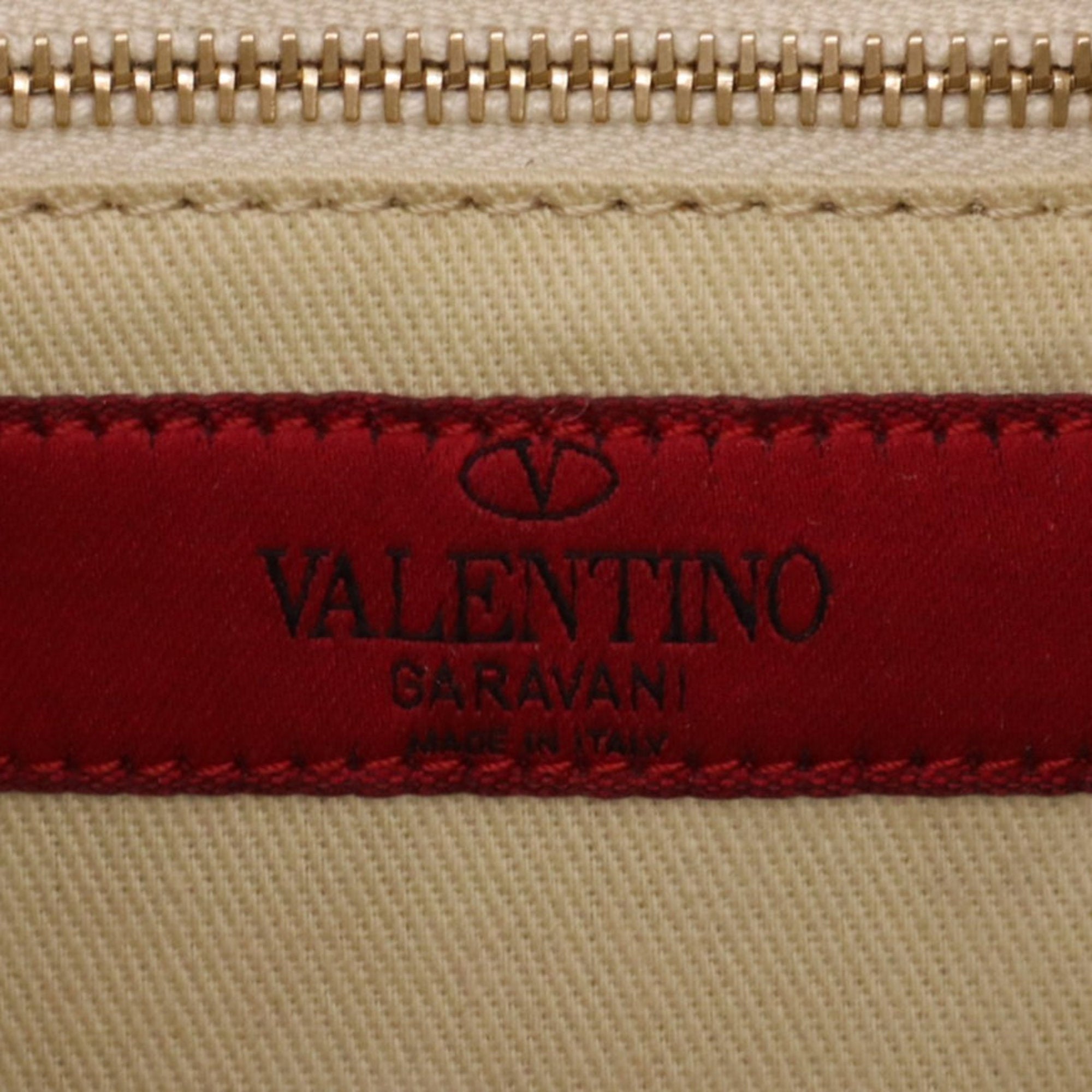 Valentino Ivory Leather Shoulder Bag (Pre-Owned)