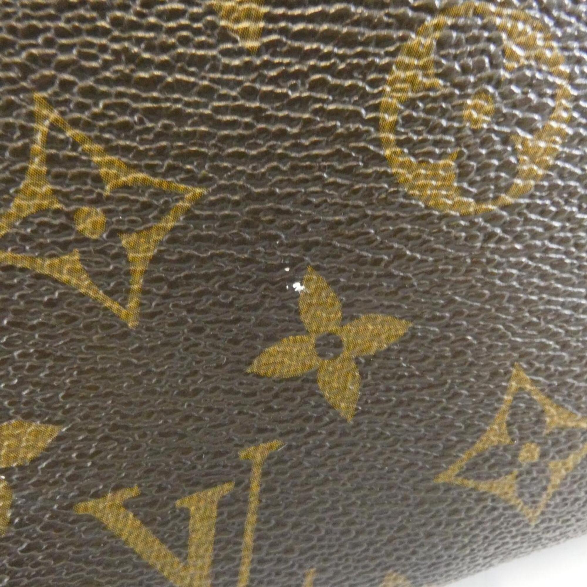 Louis Vuitton Marron Coated Canvas Handbag (Pre-Owned)