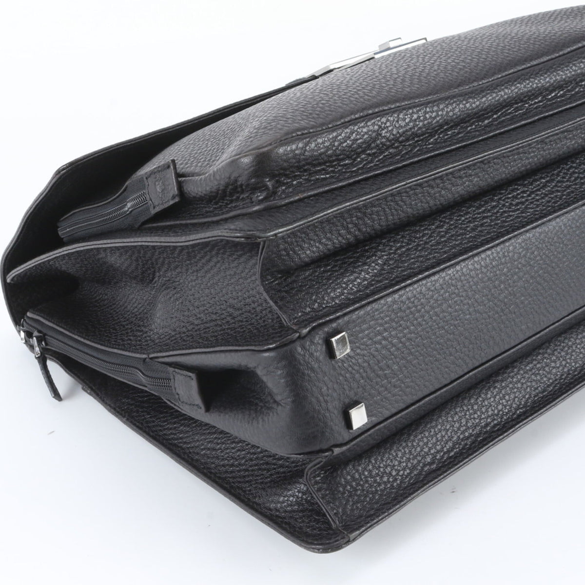 Gucci Black Leather Briefcase (Pre-Owned)