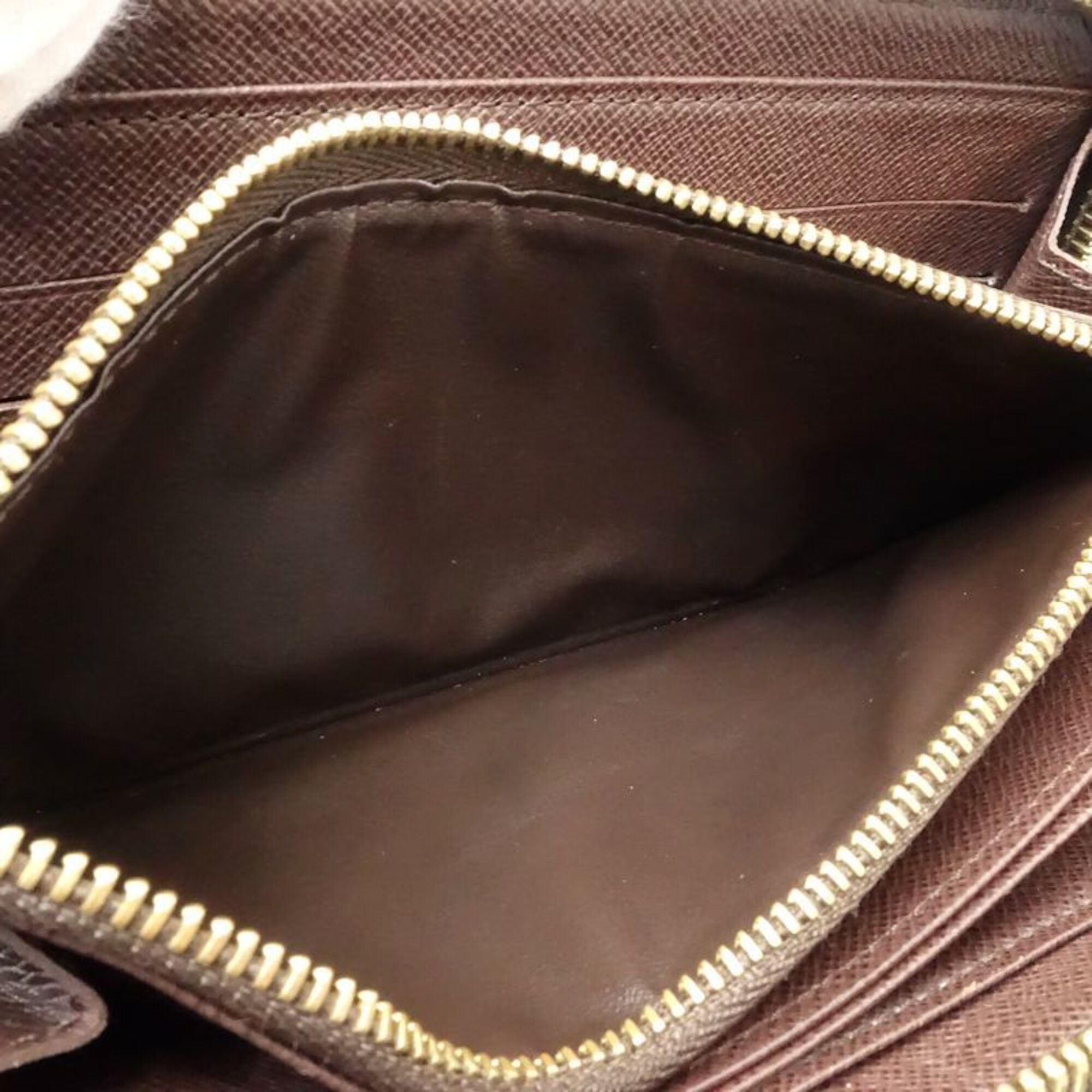 Louis Vuitton Ebene Canvas Long Wallet (Bi-Fold) (Pre-Owned)