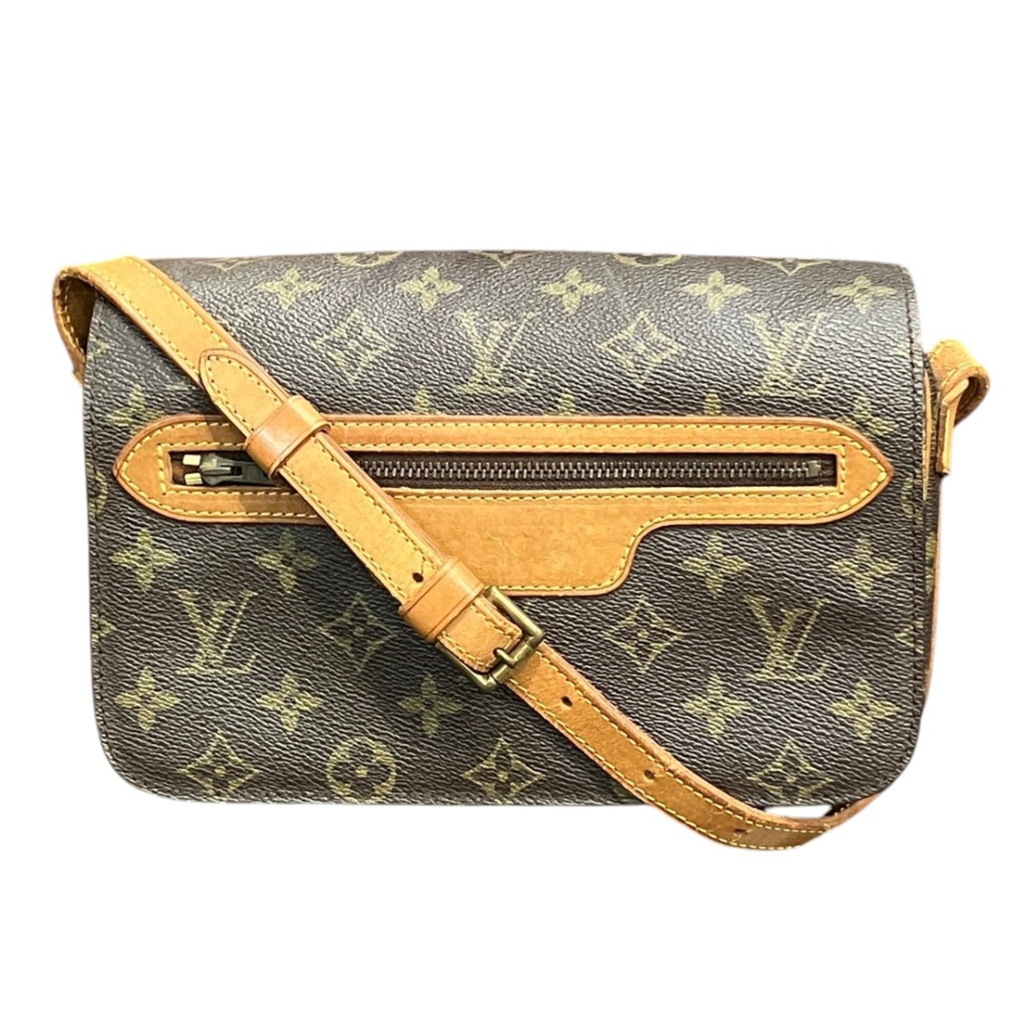 Louis Vuitton Monogram Brown Monogram Shoulder Bag (Pre-Owned)