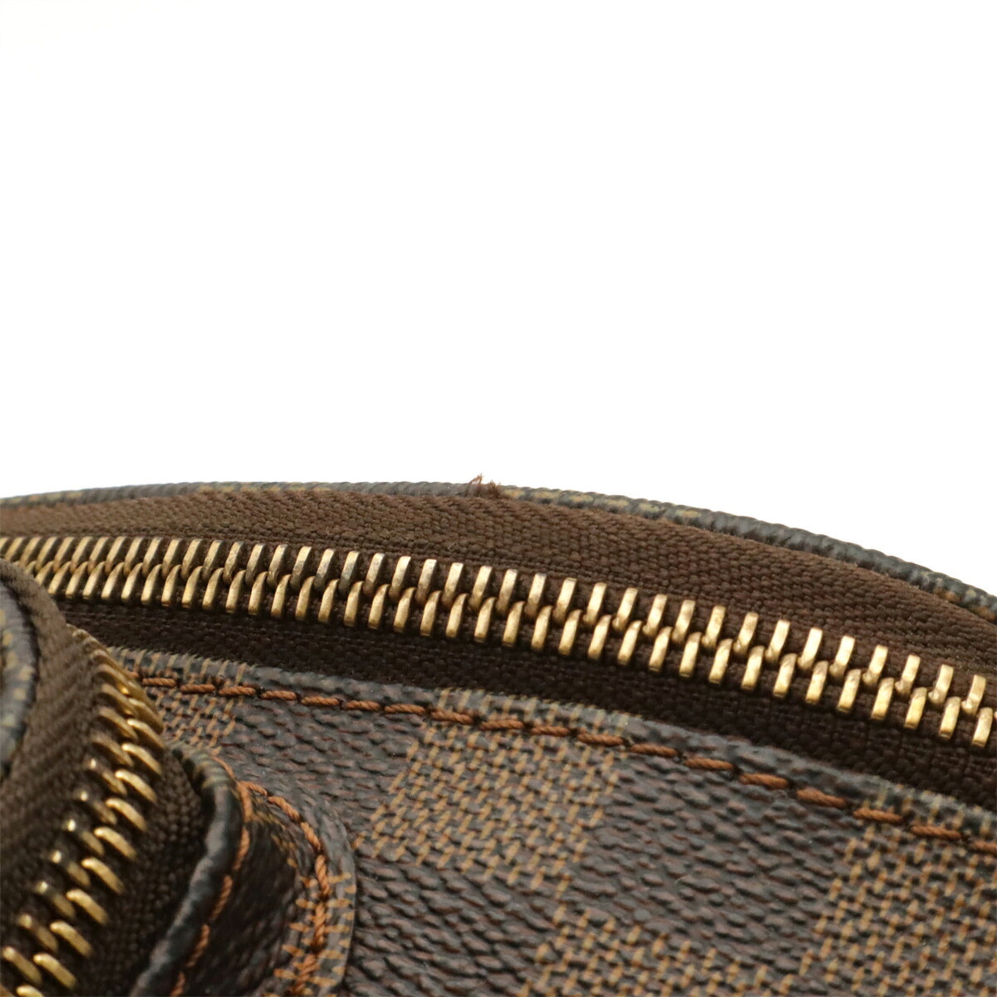 Louis Vuitton Brown Damier Canvas Damier Canvas Fanny Pack Pouch (Pre-Owned)