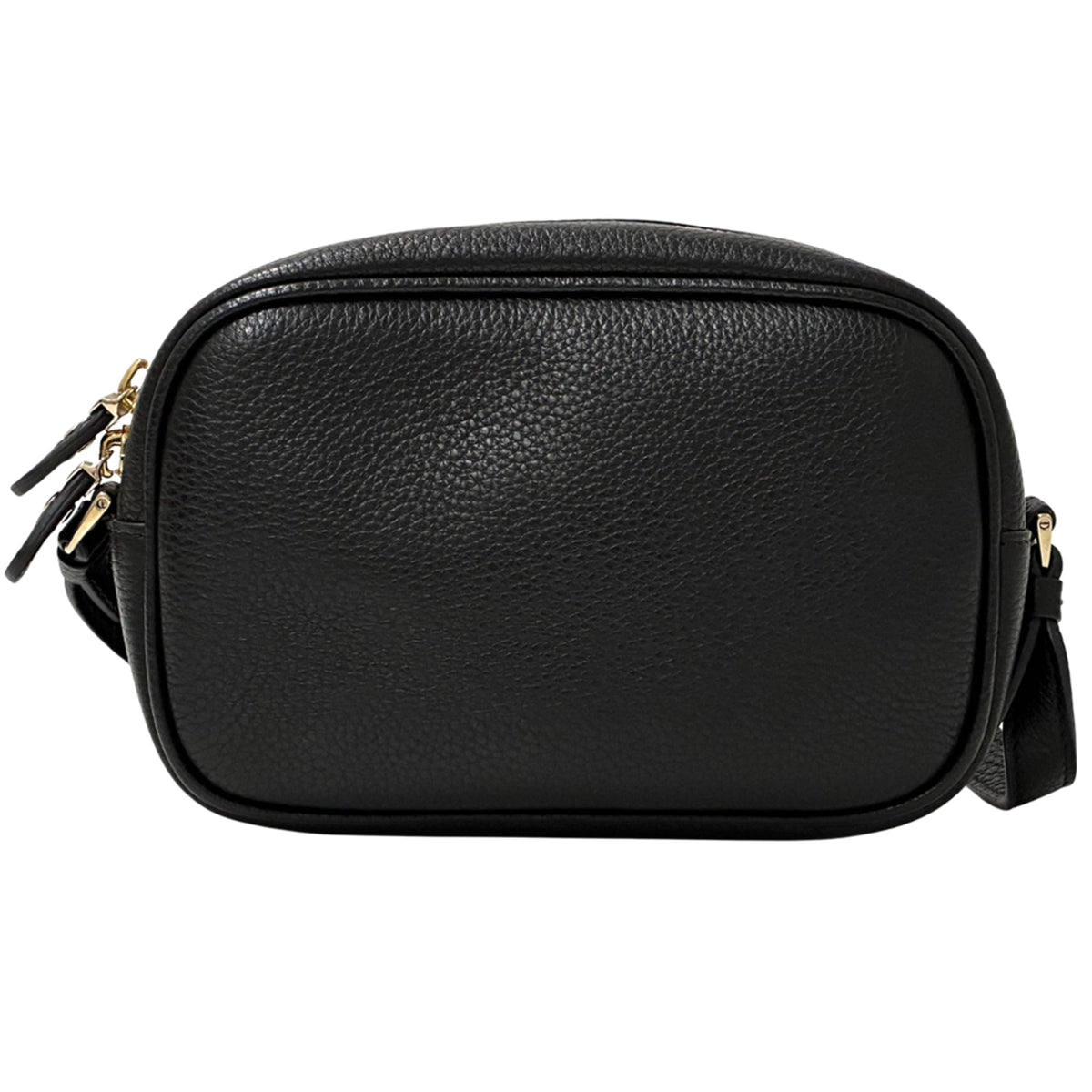 Salvatore Ferragamo Black Leather Handbag Shoulder Bag (Pre-Owned)