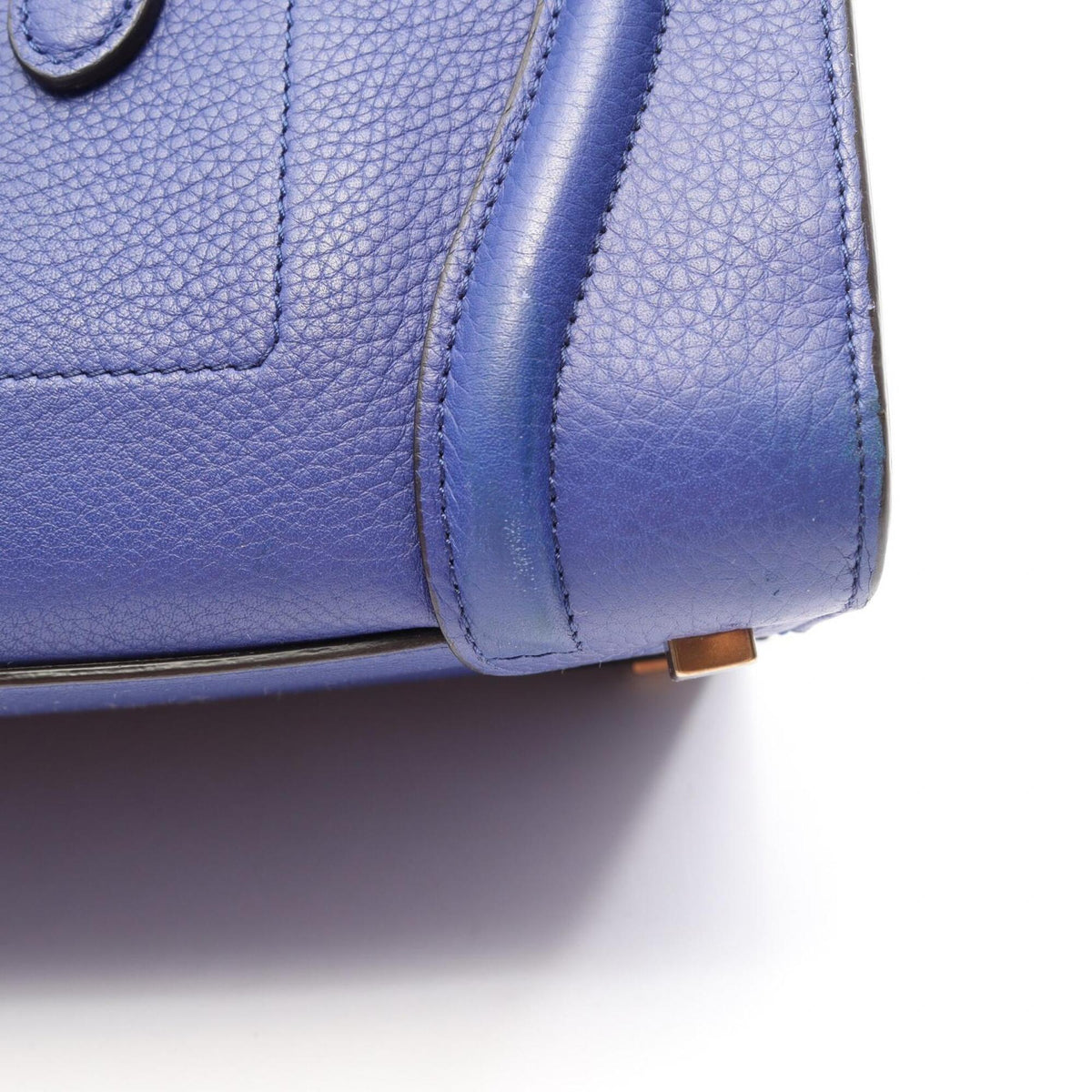 Celine Blue Leather Handbag (Pre-Owned)