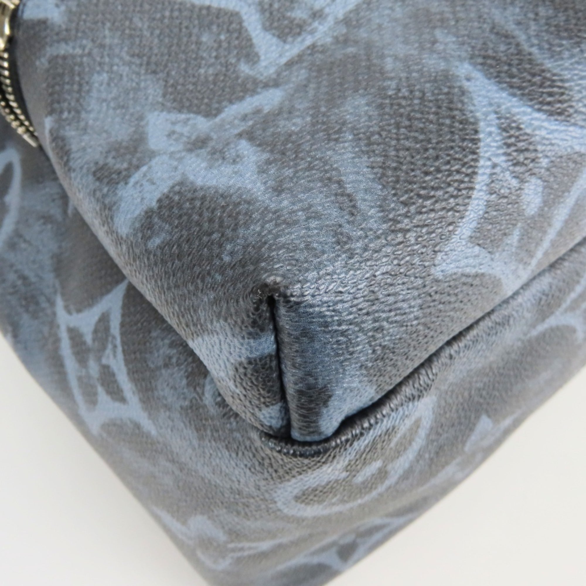 Louis Vuitton Black Gray Noir Backpack (Pre-Owned)