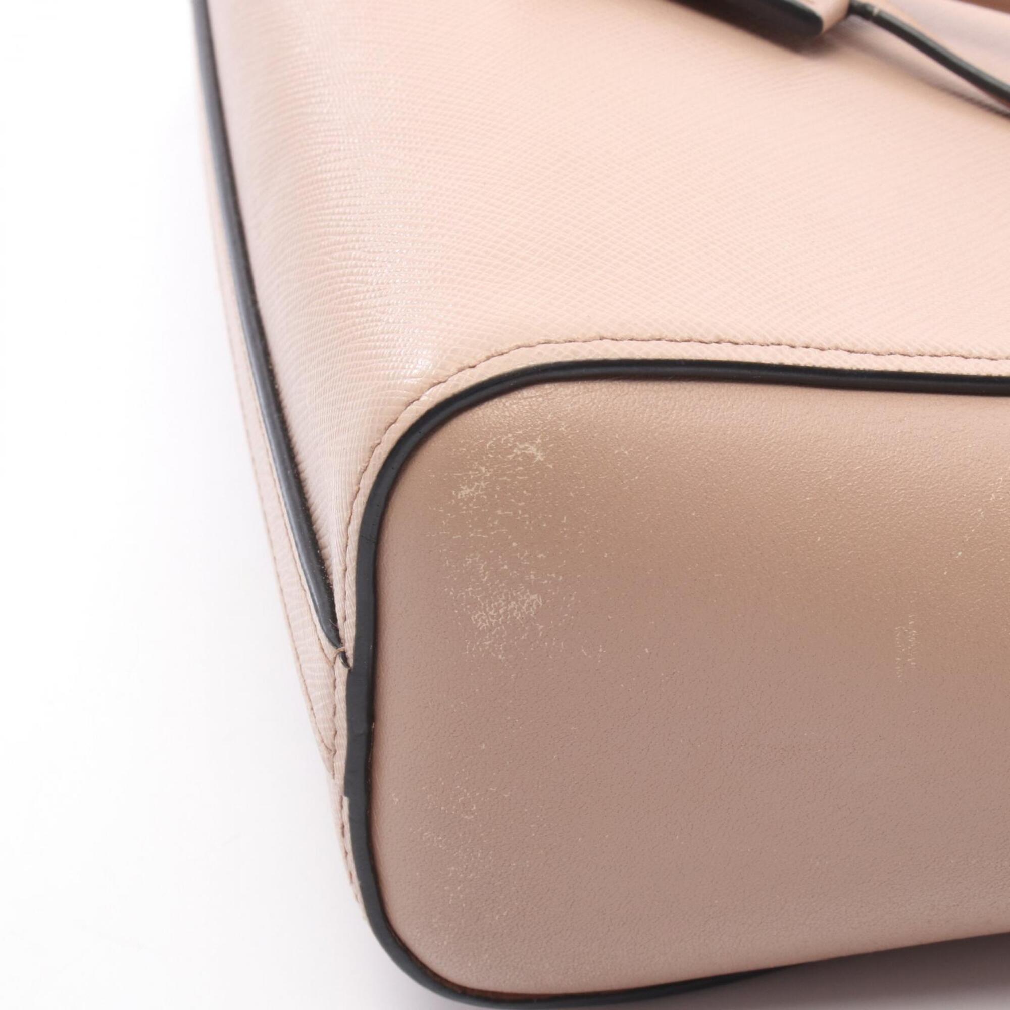 Prada Pink Leather Handbag (Pre-Owned)
