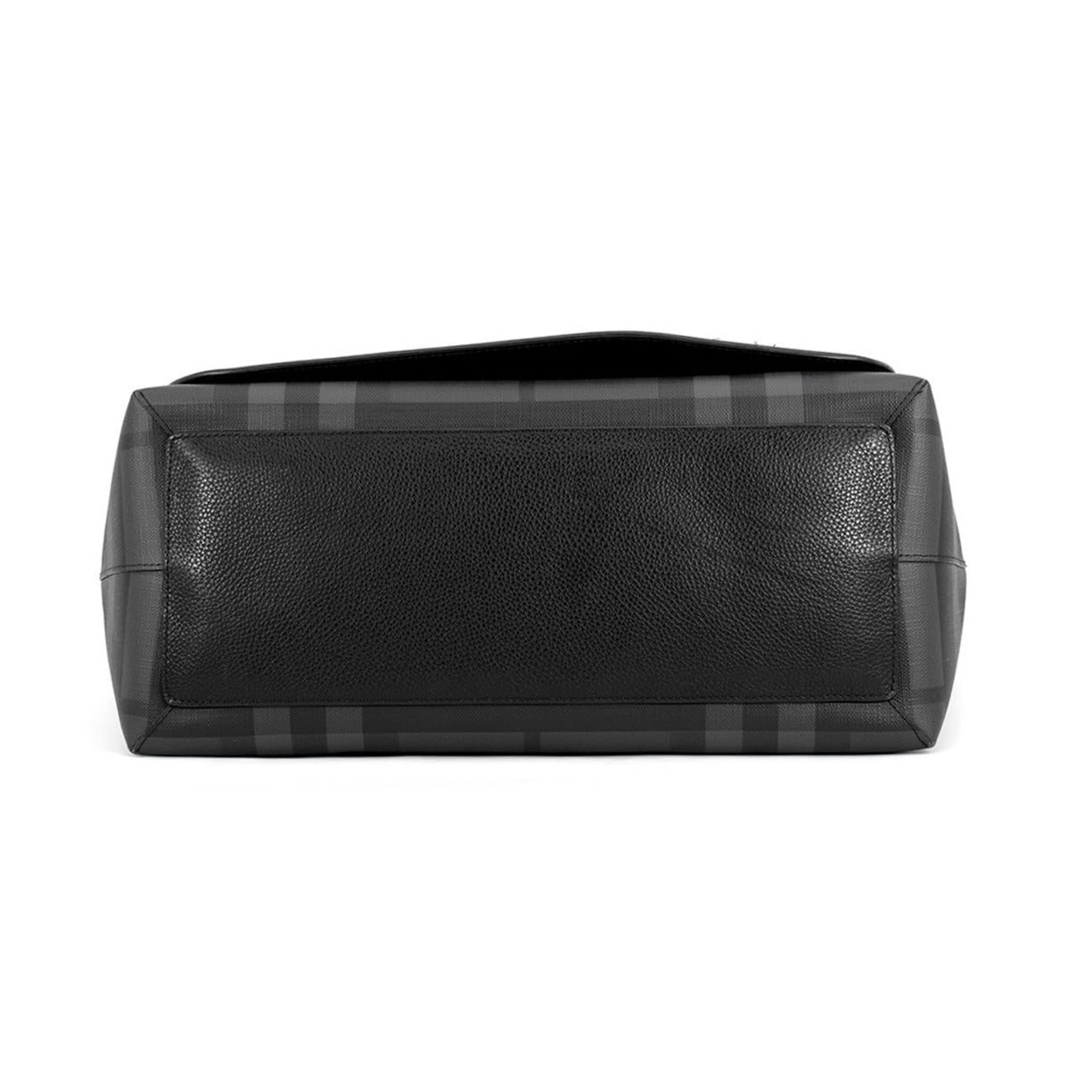 Burberry Black Multi-Color Pvc Leather Handbag Messenger Bag Shoulder Bag (Pre-Owned)