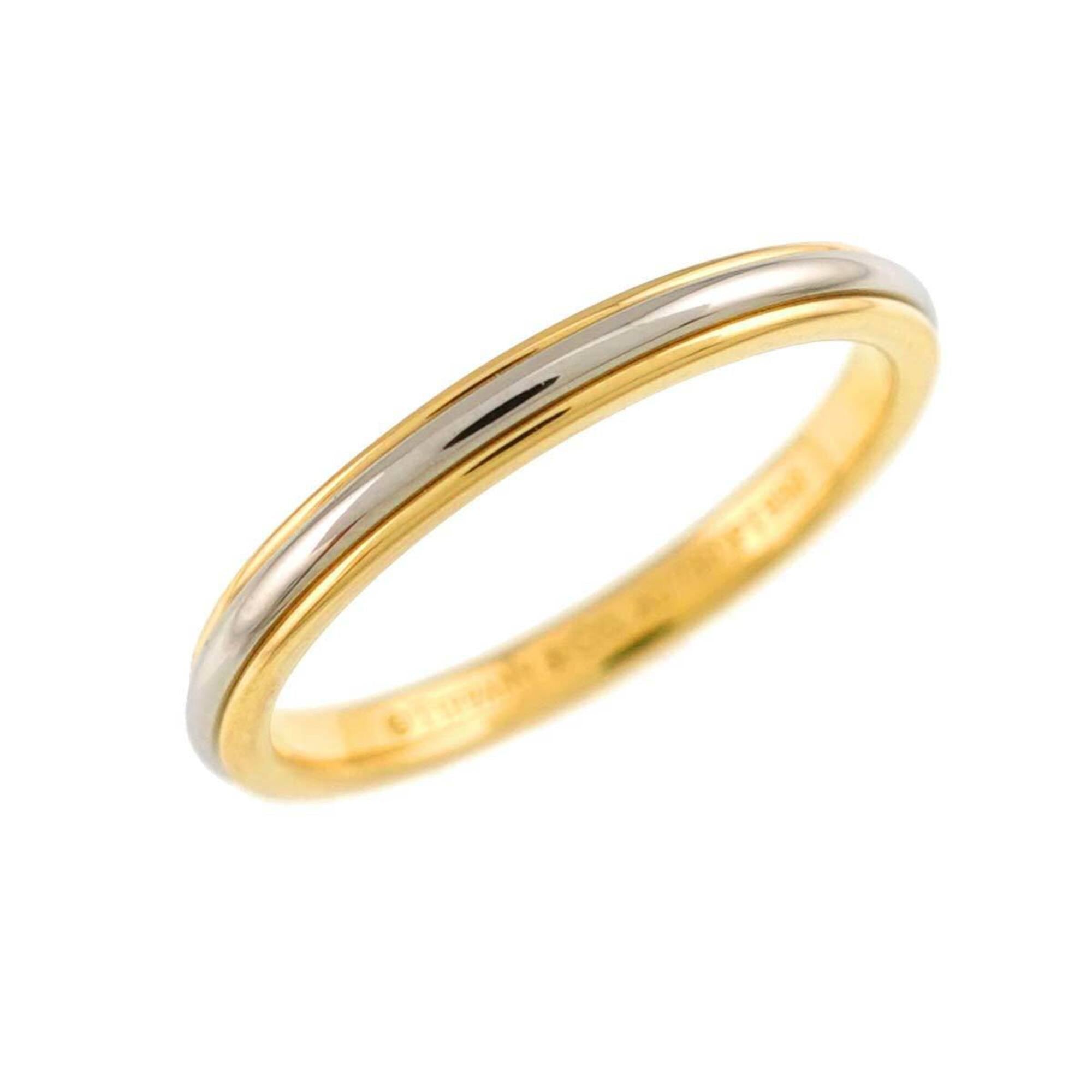 Tiffany Platinum Yellow Gold Yellow Gold (18K) Platinum 950 Band Ring (Pre-Owned)