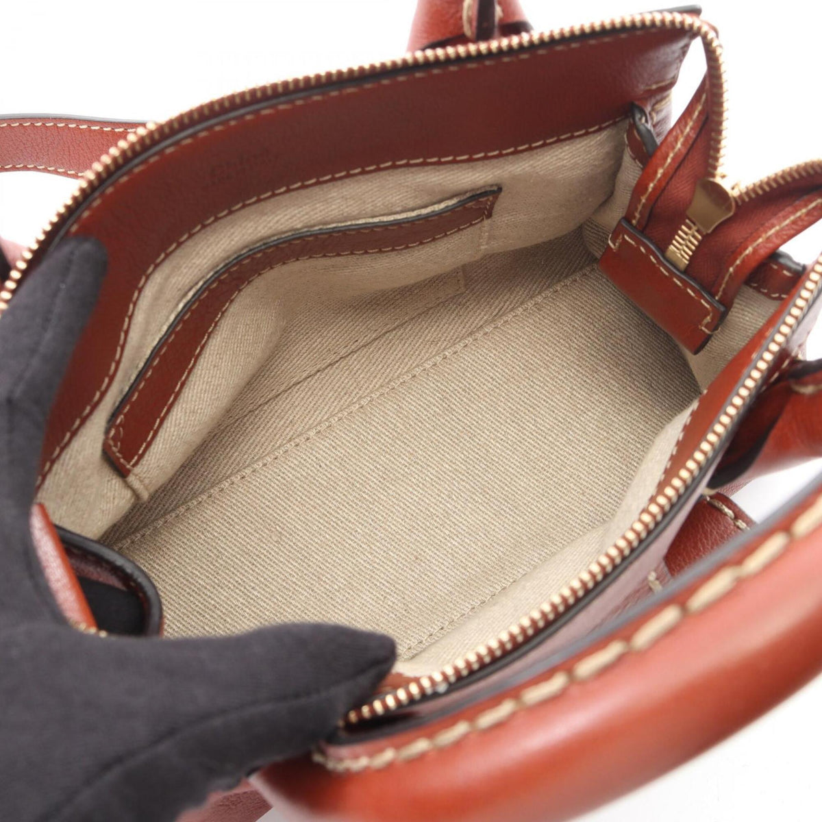Chloé Brown Leather Handbag (Pre-Owned)