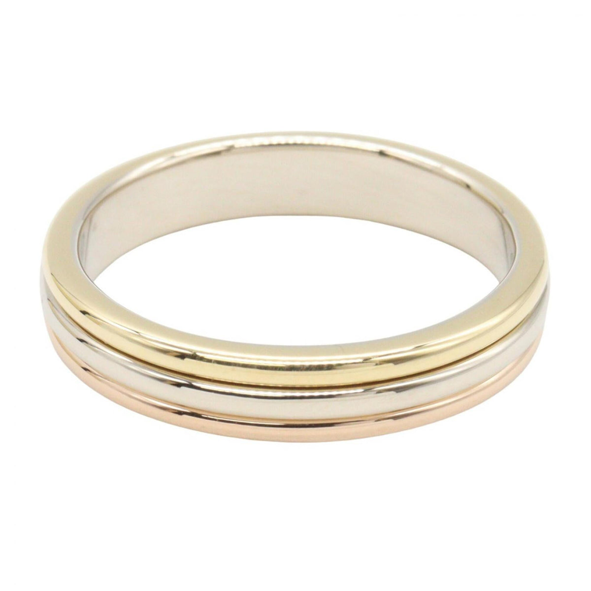Cartier Gold Silver Yellow Gold (18K) Pink Gold (18K) White Gold (18K) Band Ring (Pre-Owned)