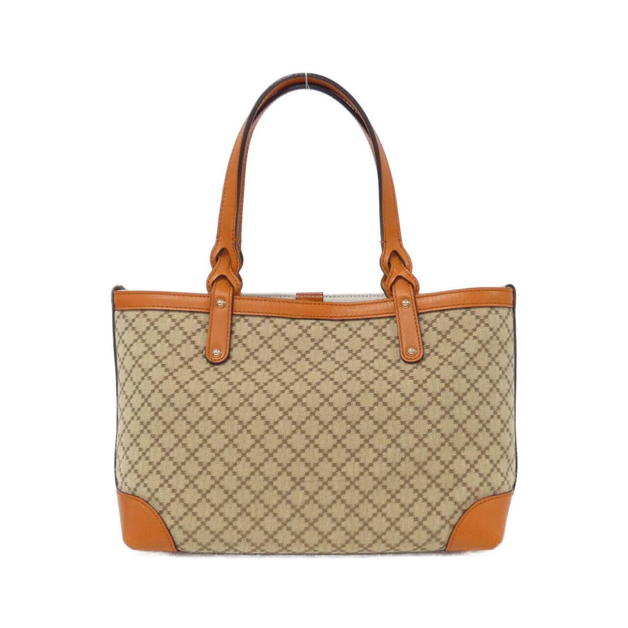 Gucci Beige Orange Handbag (Pre-Owned)