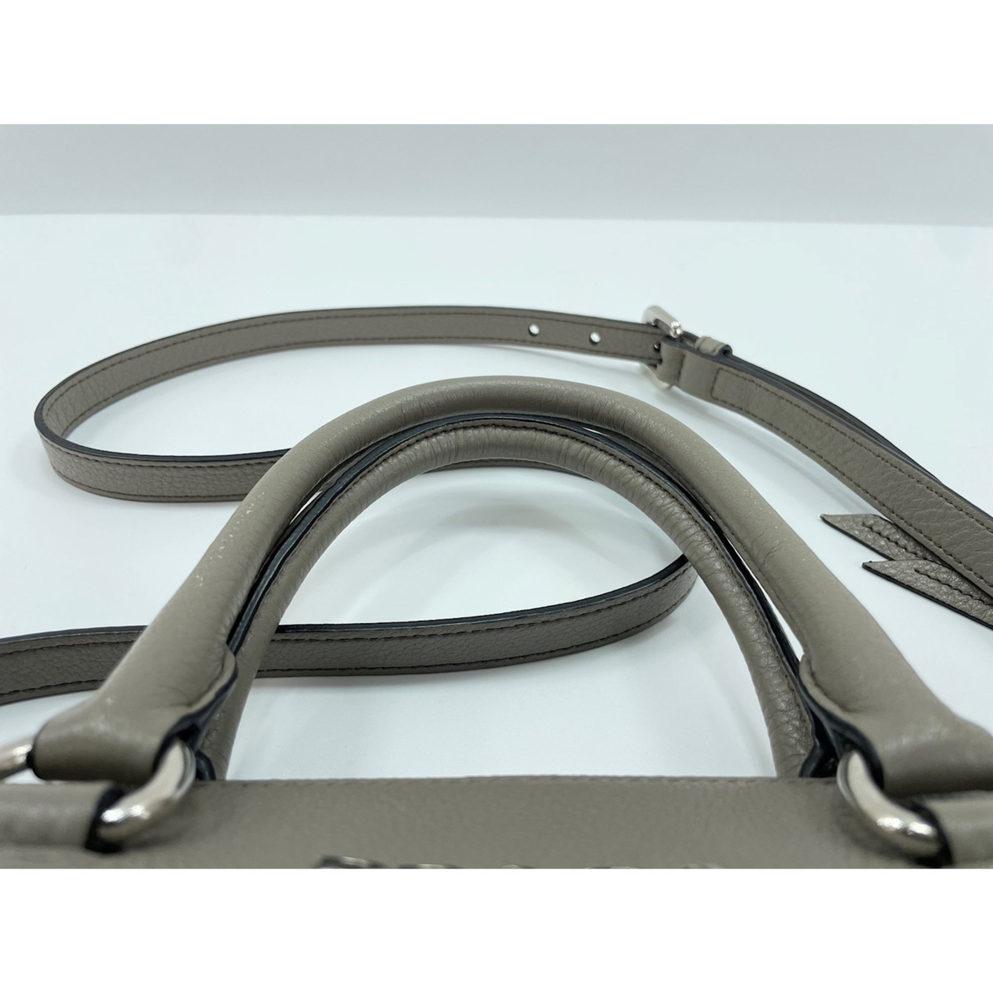 Prada Gray Handbag (Pre-Owned)
