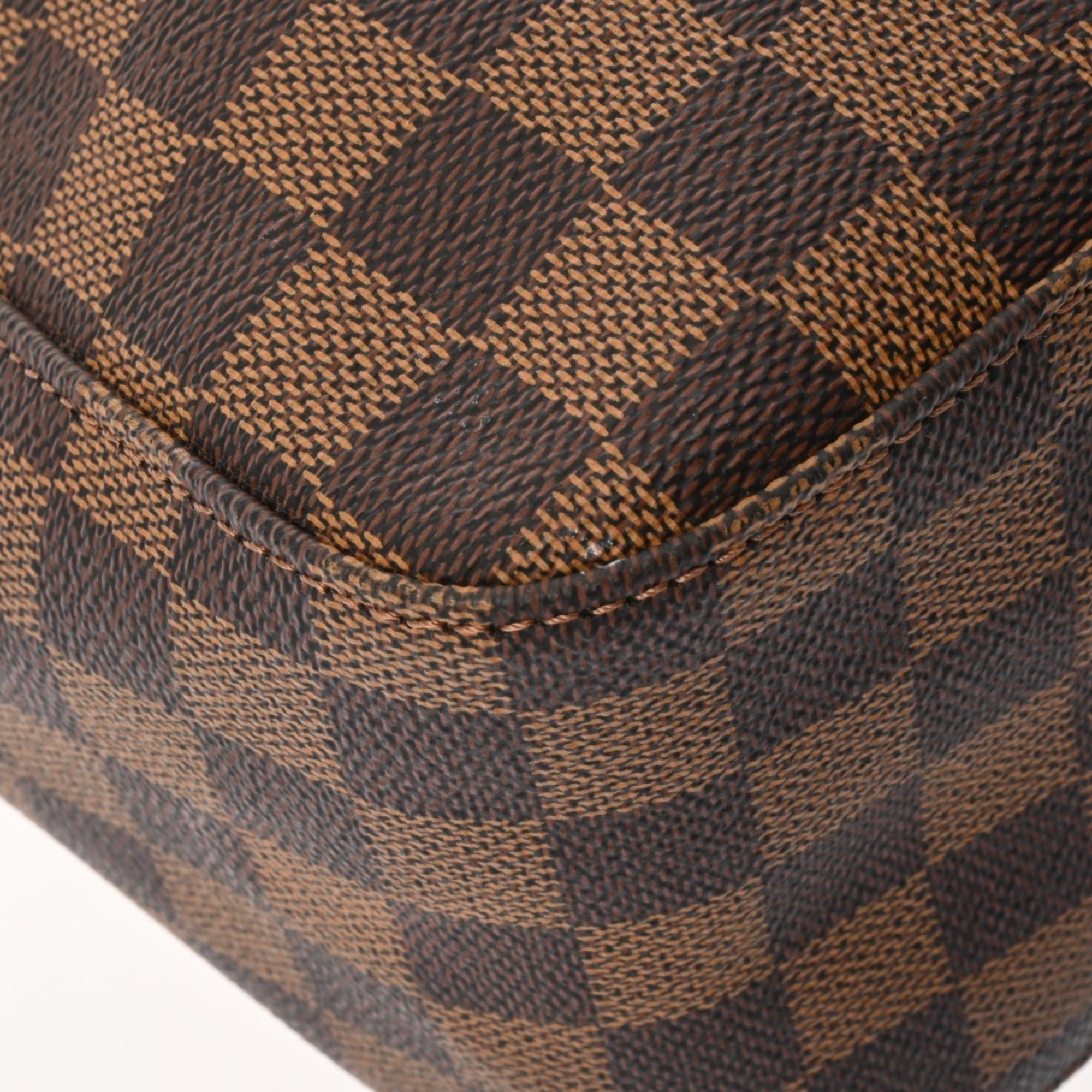 Louis Vuitton Brown Damier Canvas Shoulder Bag (Pre-Owned)