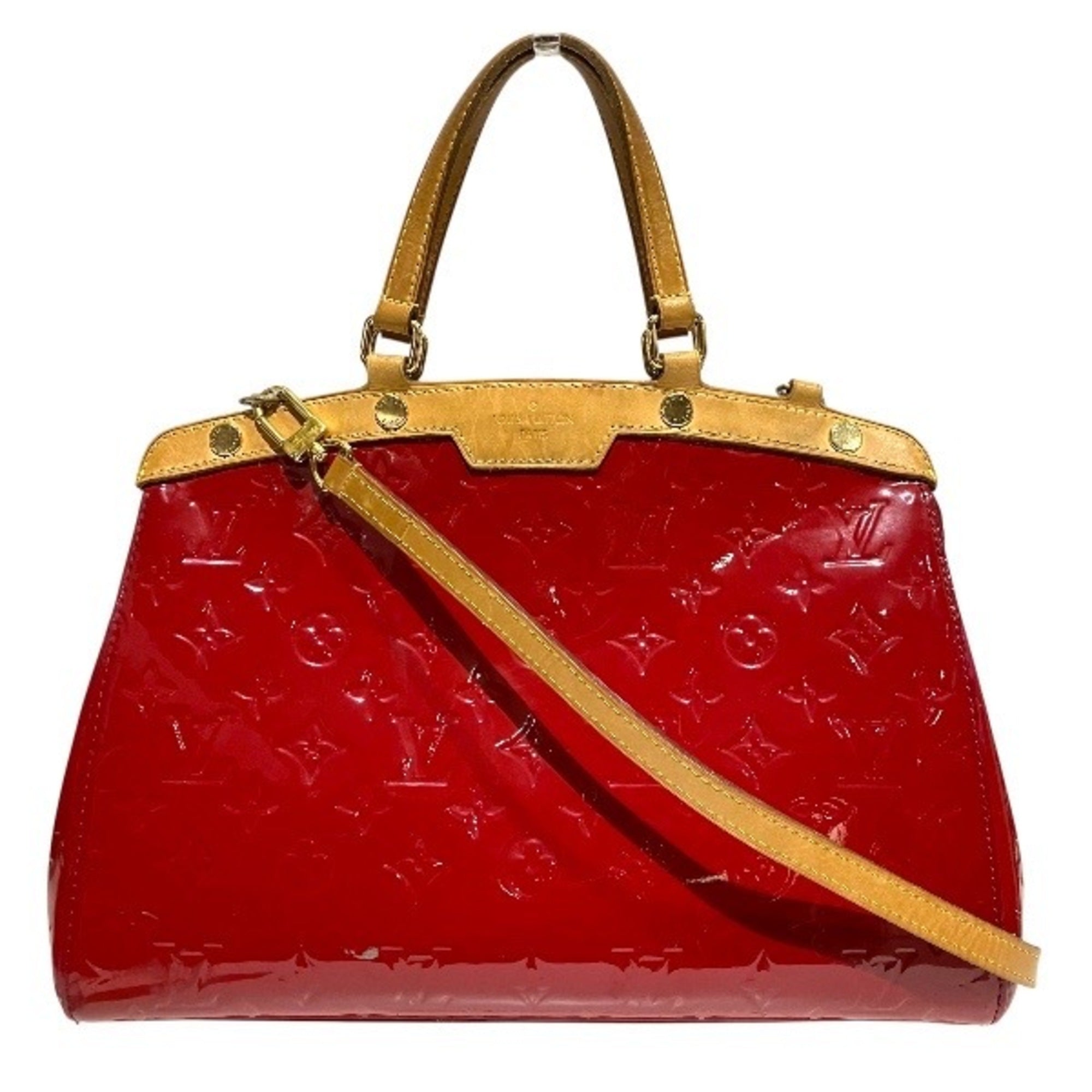 Louis Vuitton Pomme D'amour Leather Handbag Shoulder Bag (Pre-Owned)