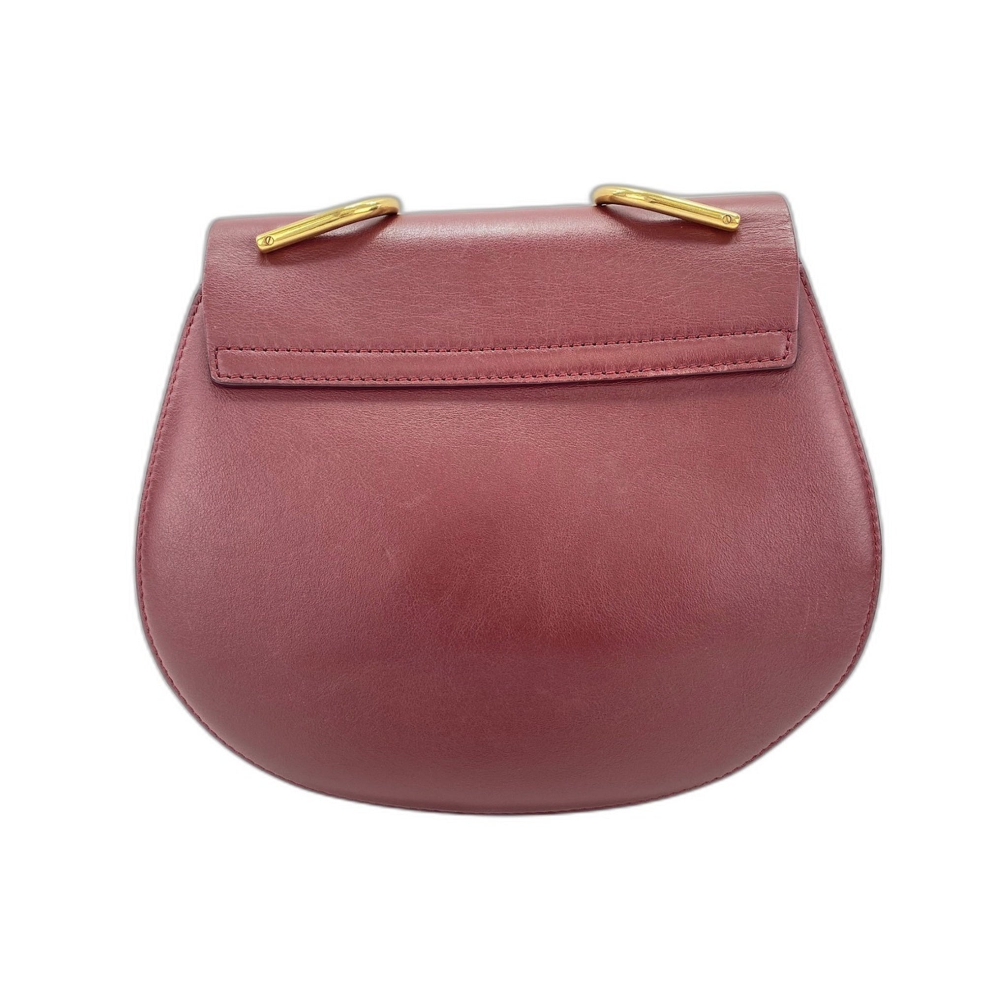 Chloé Red Color Shoulder Bag (Pre-Owned)