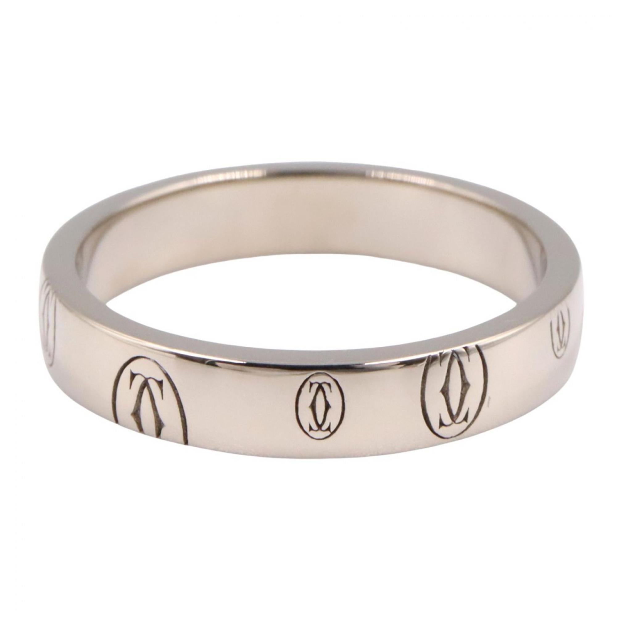 Cartier Silver White Gold (18K) Band Ring (Pre-Owned)