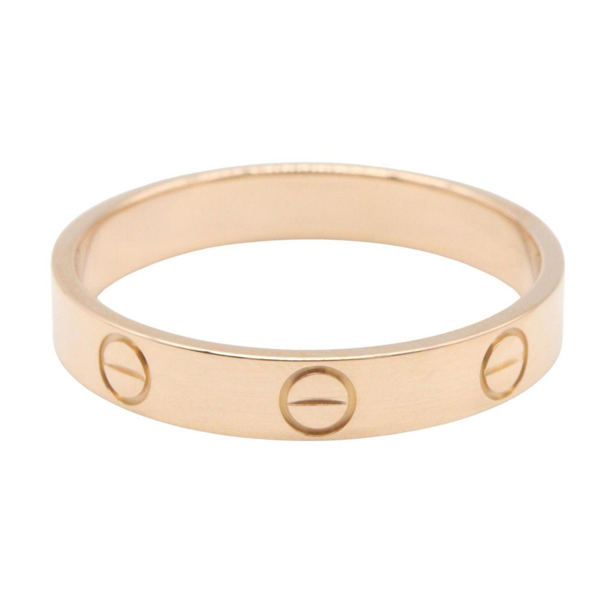 Cartier Gold Pink Gold (18K) Band Ring (Pre-Owned)
