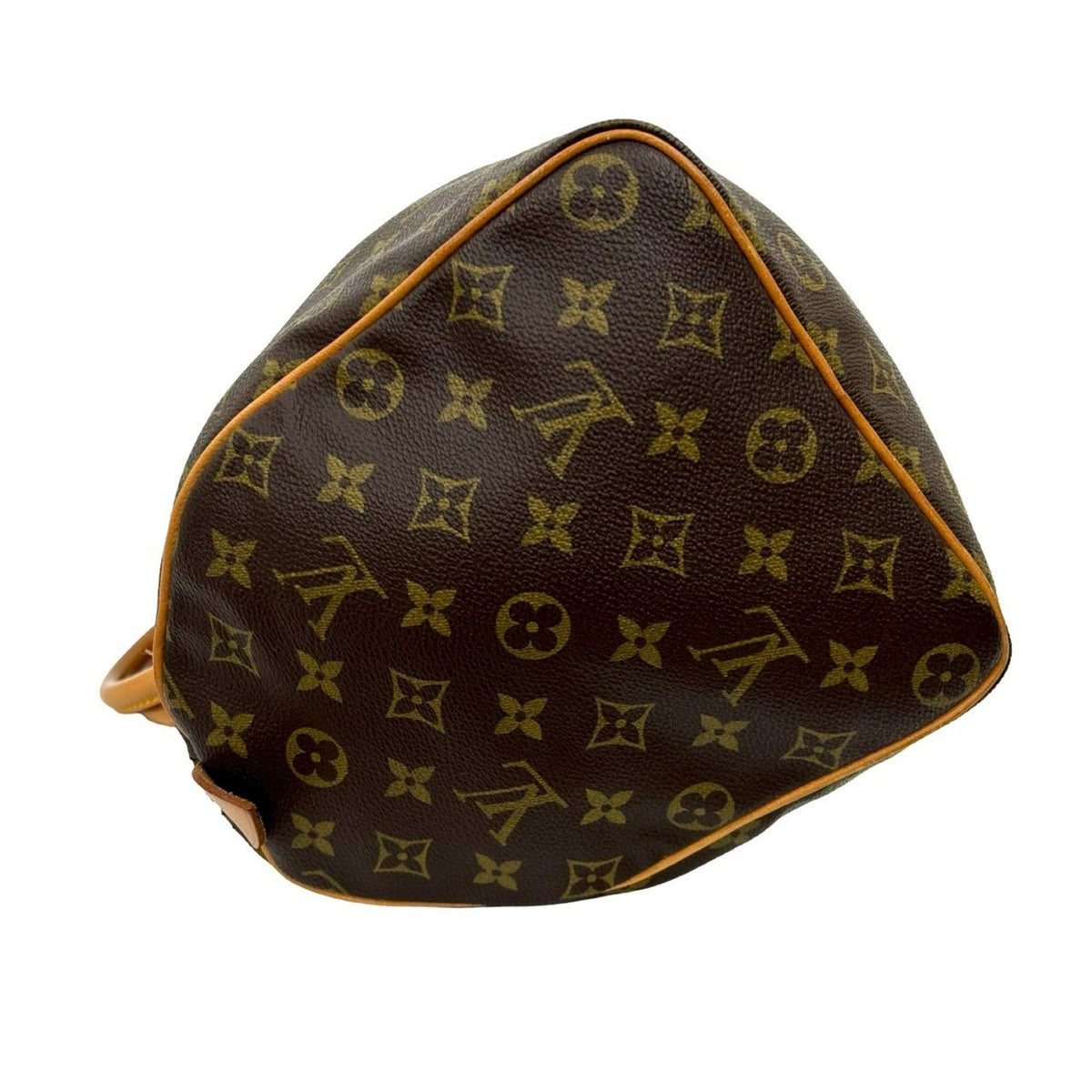 Louis Vuitton Brown Leather Pvc Boston Bag Handbag (Pre-Owned)