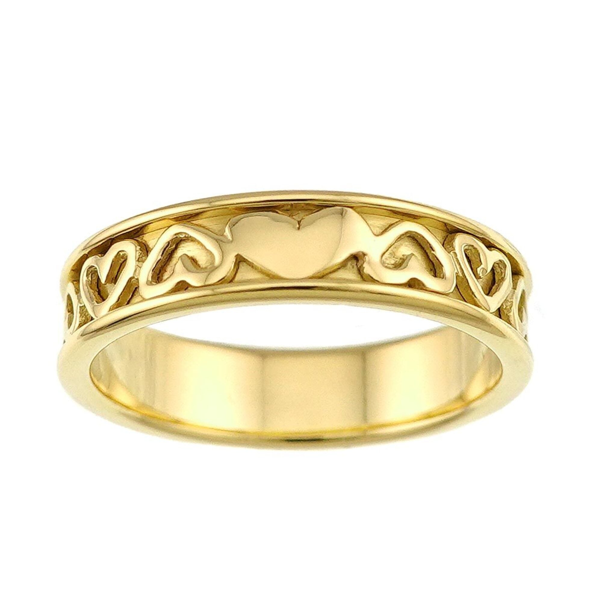 Tiffany Yellow Gold Yellow Gold (18K) Band Ring (Pre-Owned)