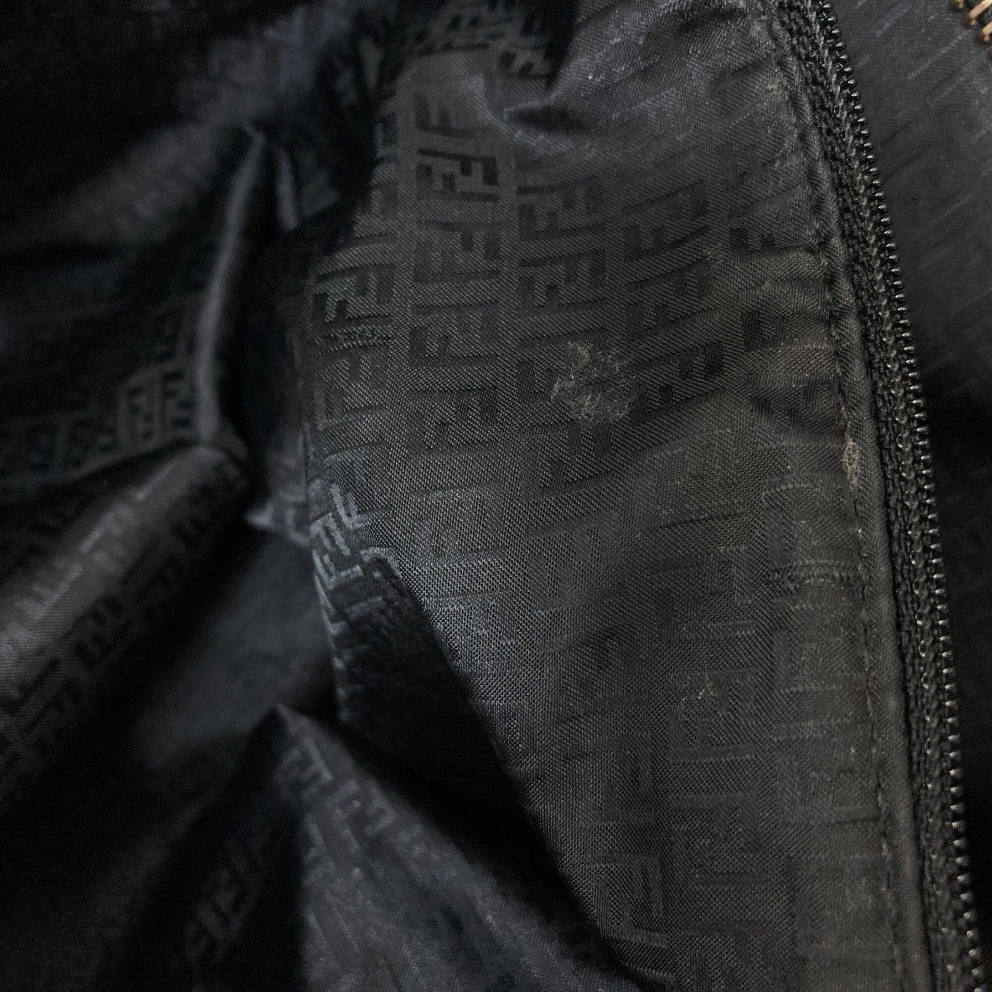 Fendi Black Pvc Tote Bag (Pre-Owned)