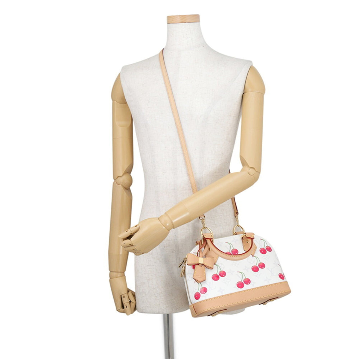 Louis Vuitton Monogram Cherry Monogram Cherry White Handbag Shoulder Bag (Pre-Owned)