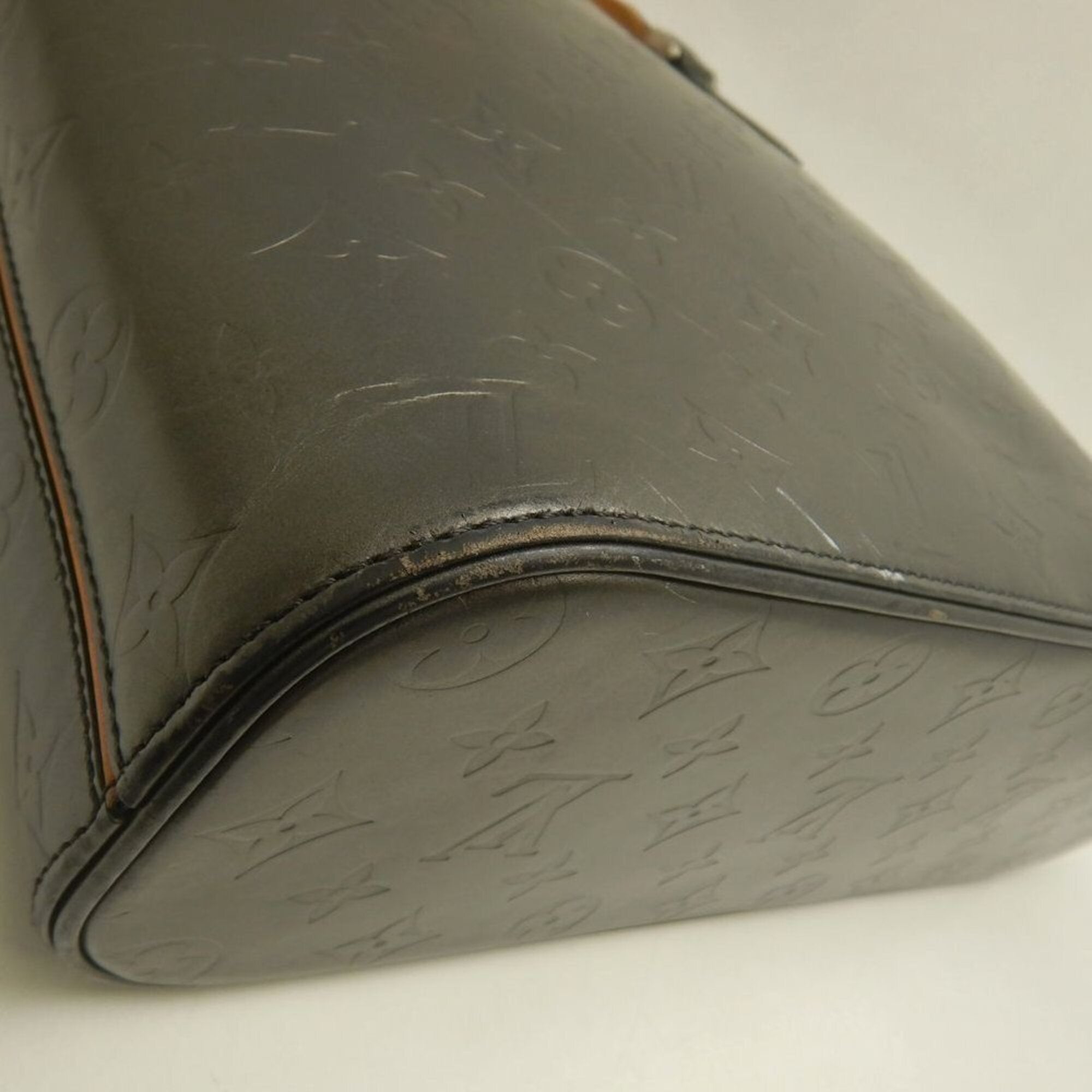Louis Vuitton Monogram Noir Leather Tote Bag (Pre-Owned)