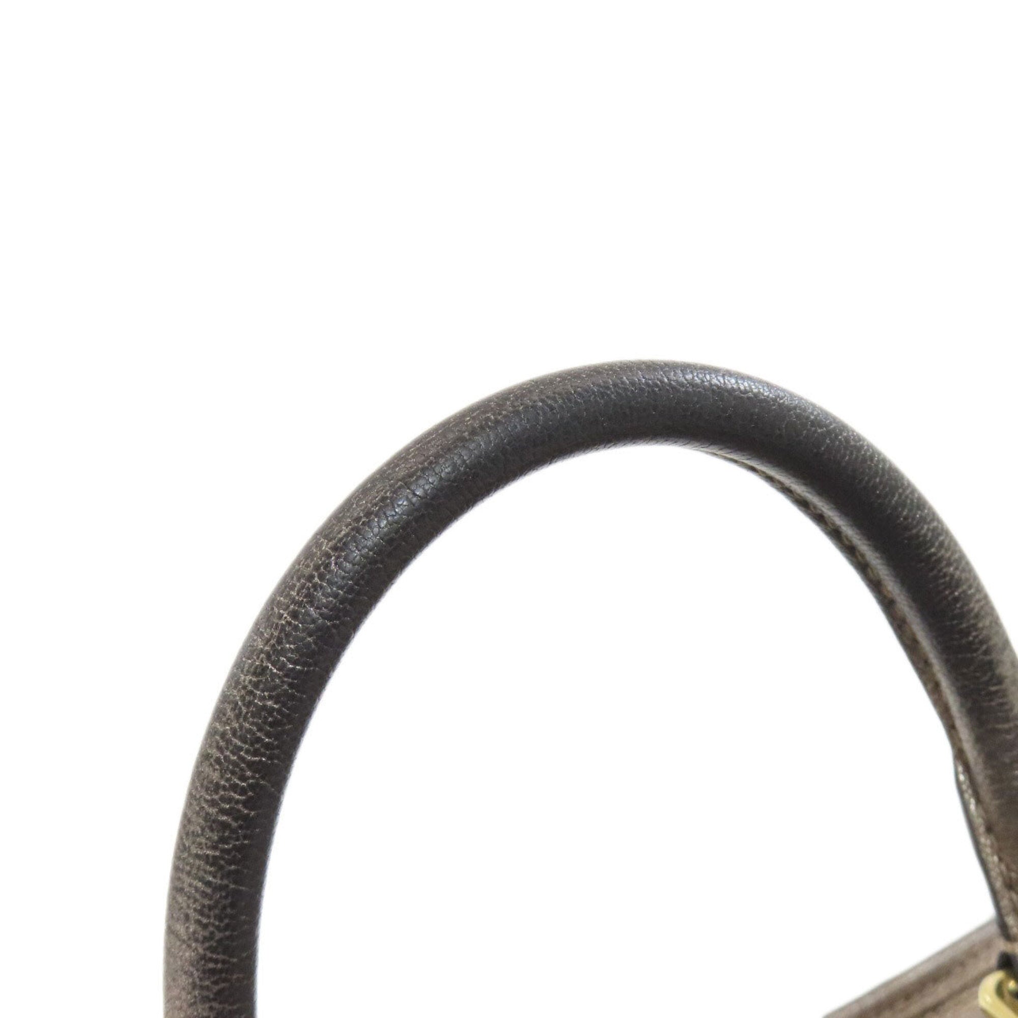 Loewe Gold Leather Handbag (Pre-Owned)