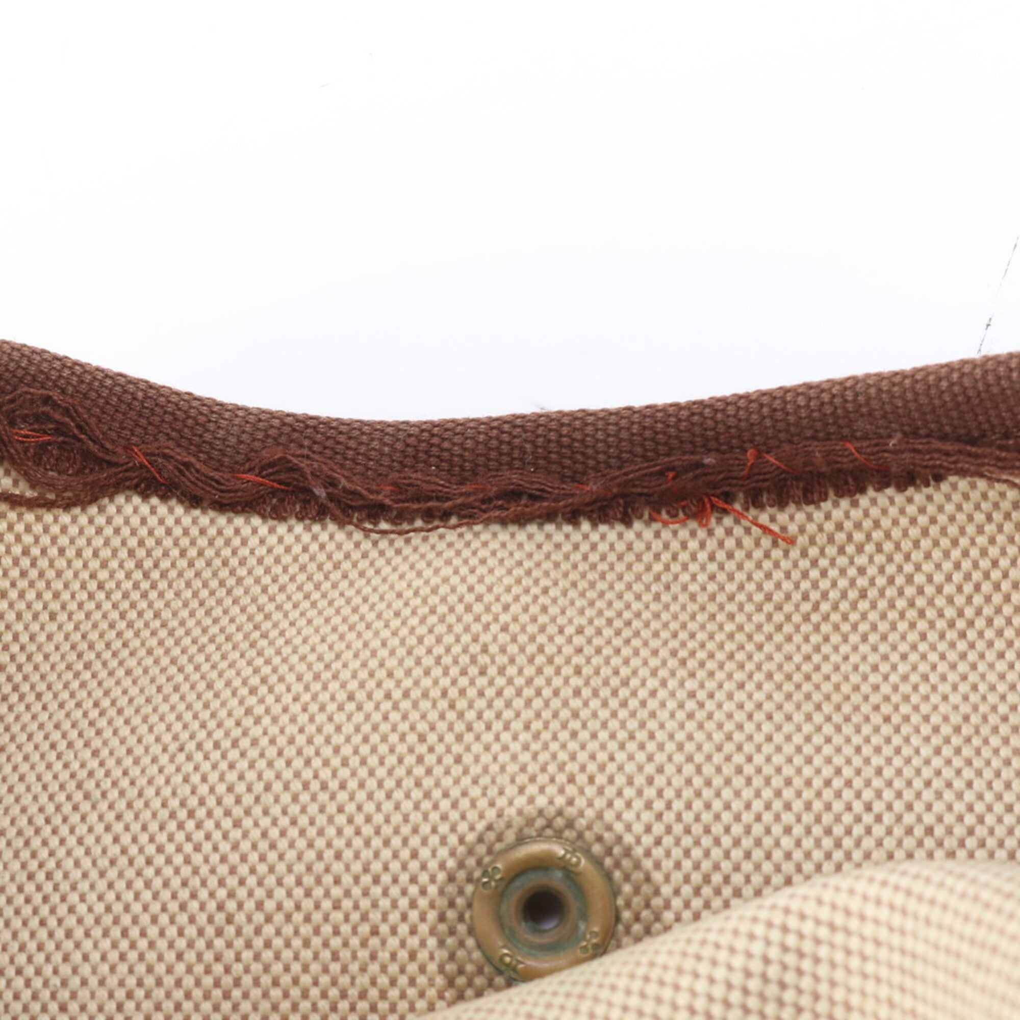 Hermes Beige Brown Leather Shoulder Bag Tote Bag (Pre-Owned)