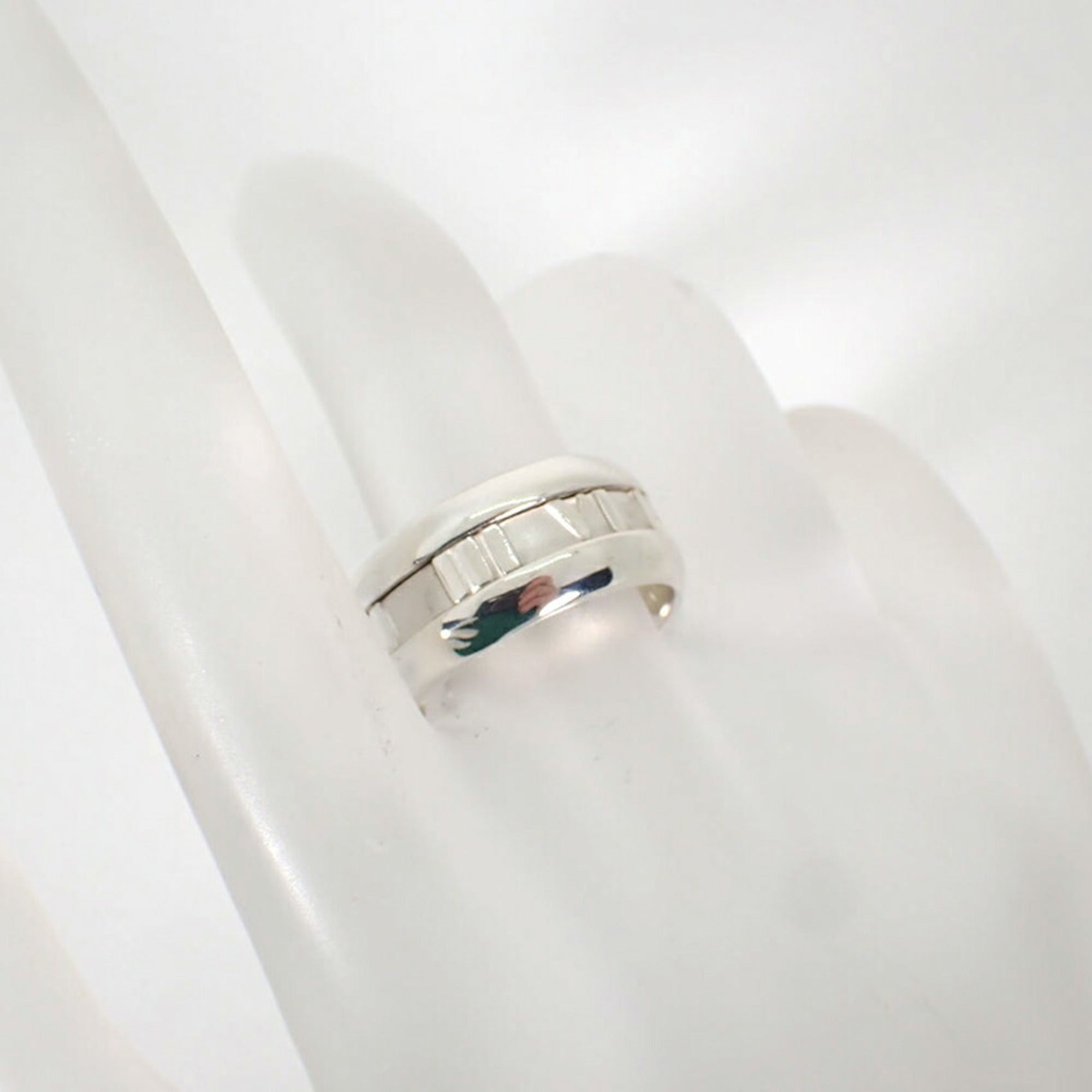 Tiffany Sterling Silver 925 Band Ring (Pre-Owned)
