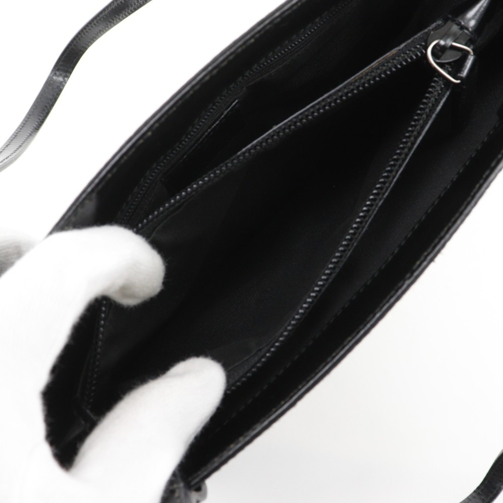 Gucci Black Gg Canvas Tote Bag (Pre-Owned)