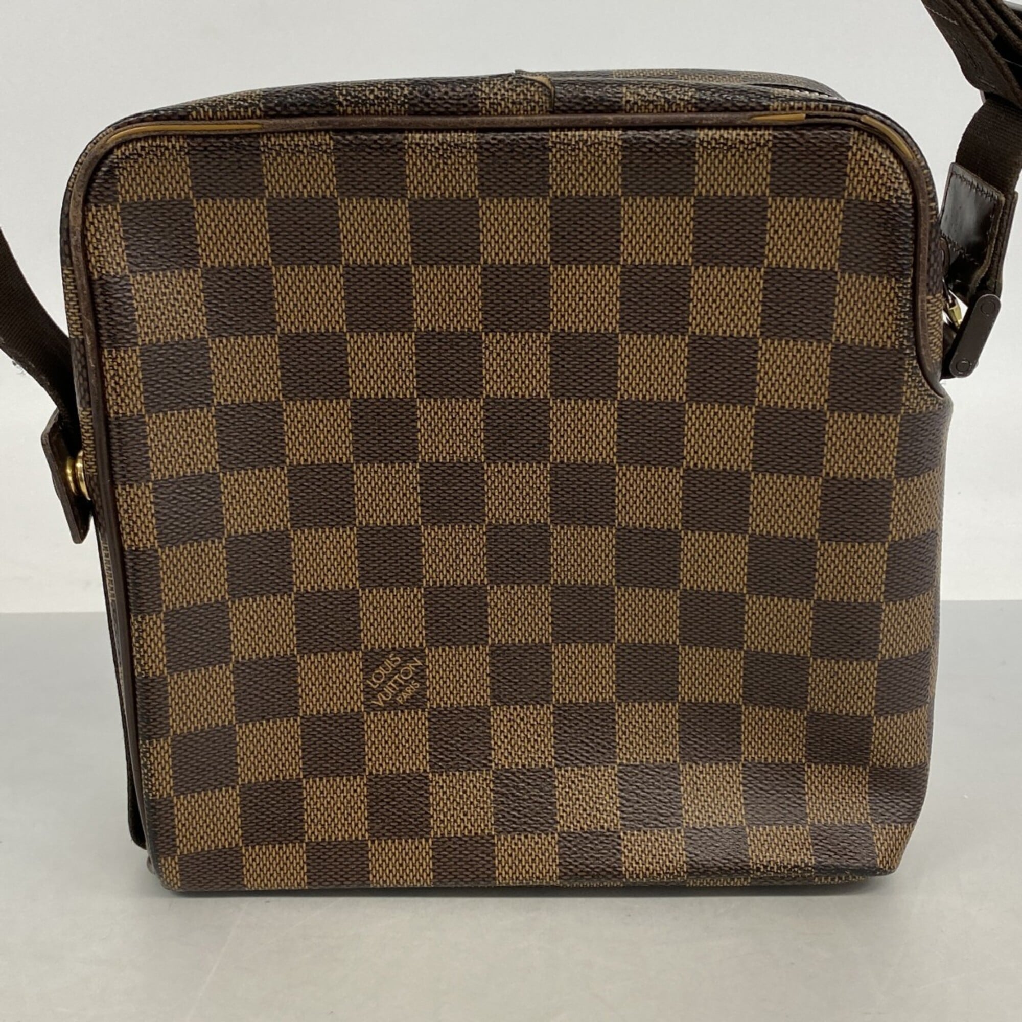 Louis Vuitton Brown Ebene Shoulder Bag (Pre-Owned)