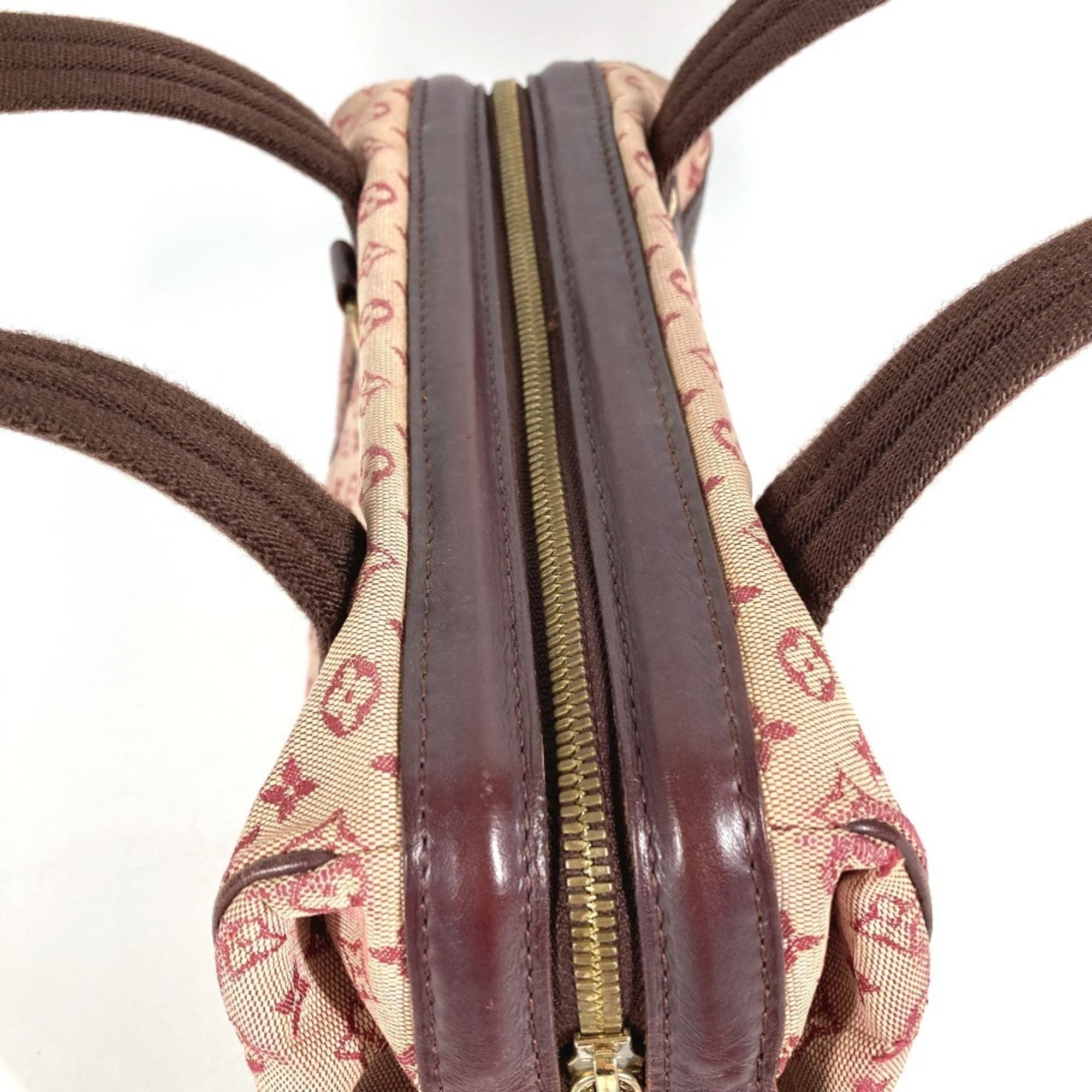 Louis Vuitton Cerise Red Color Monogram Mini Boston Bag Handbag (Pre-Owned)