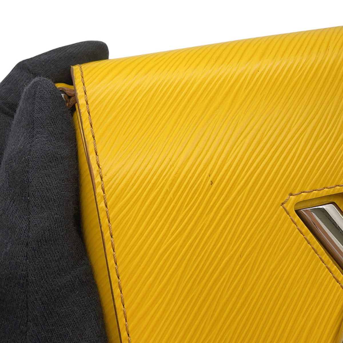 Louis Vuitton Yellow Epi Leather Handbag Shoulder Bag (Pre-Owned)