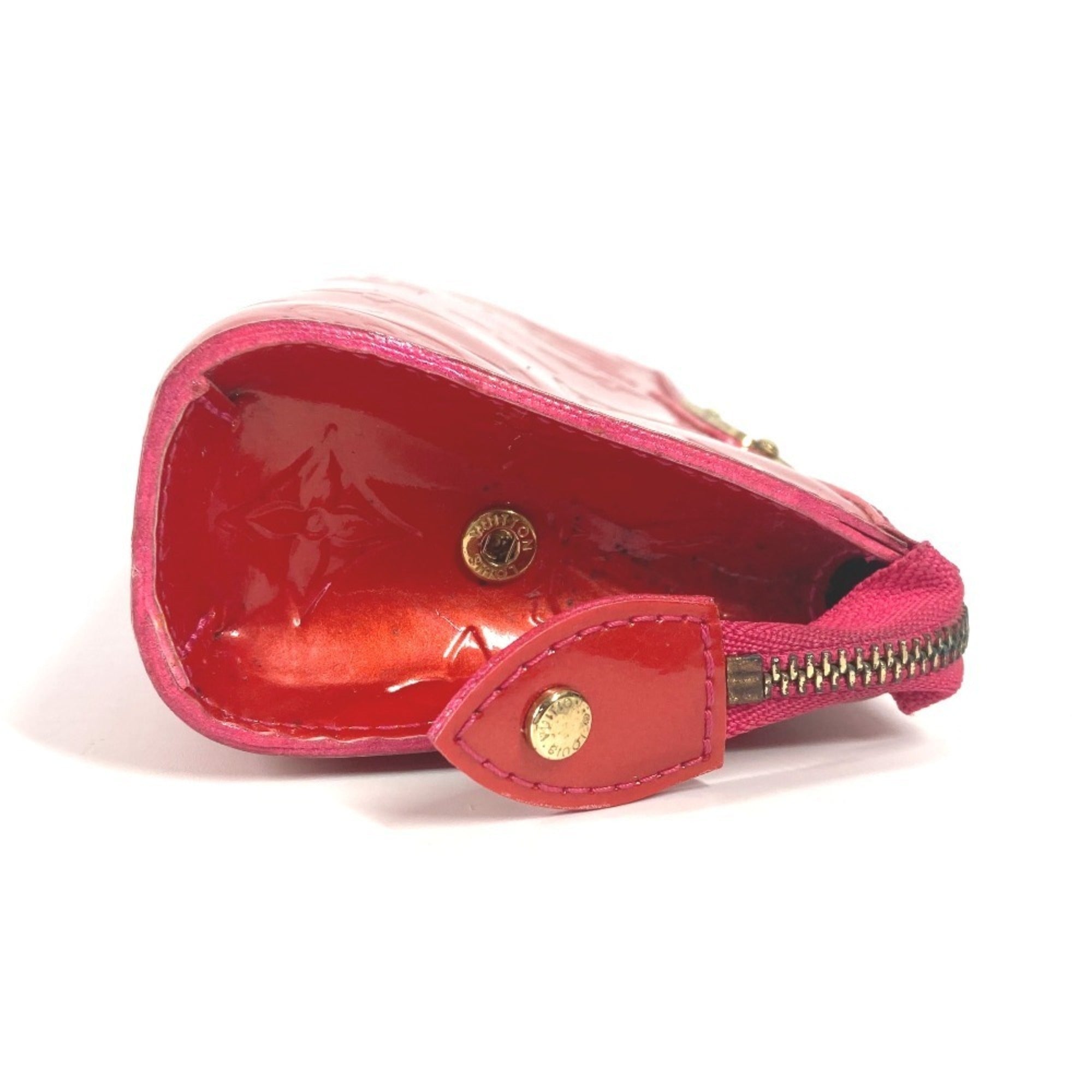 Louis Vuitton Monogram Vernis Pink Rose Pop Monogram Vernis Pouch (Pre-Owned)